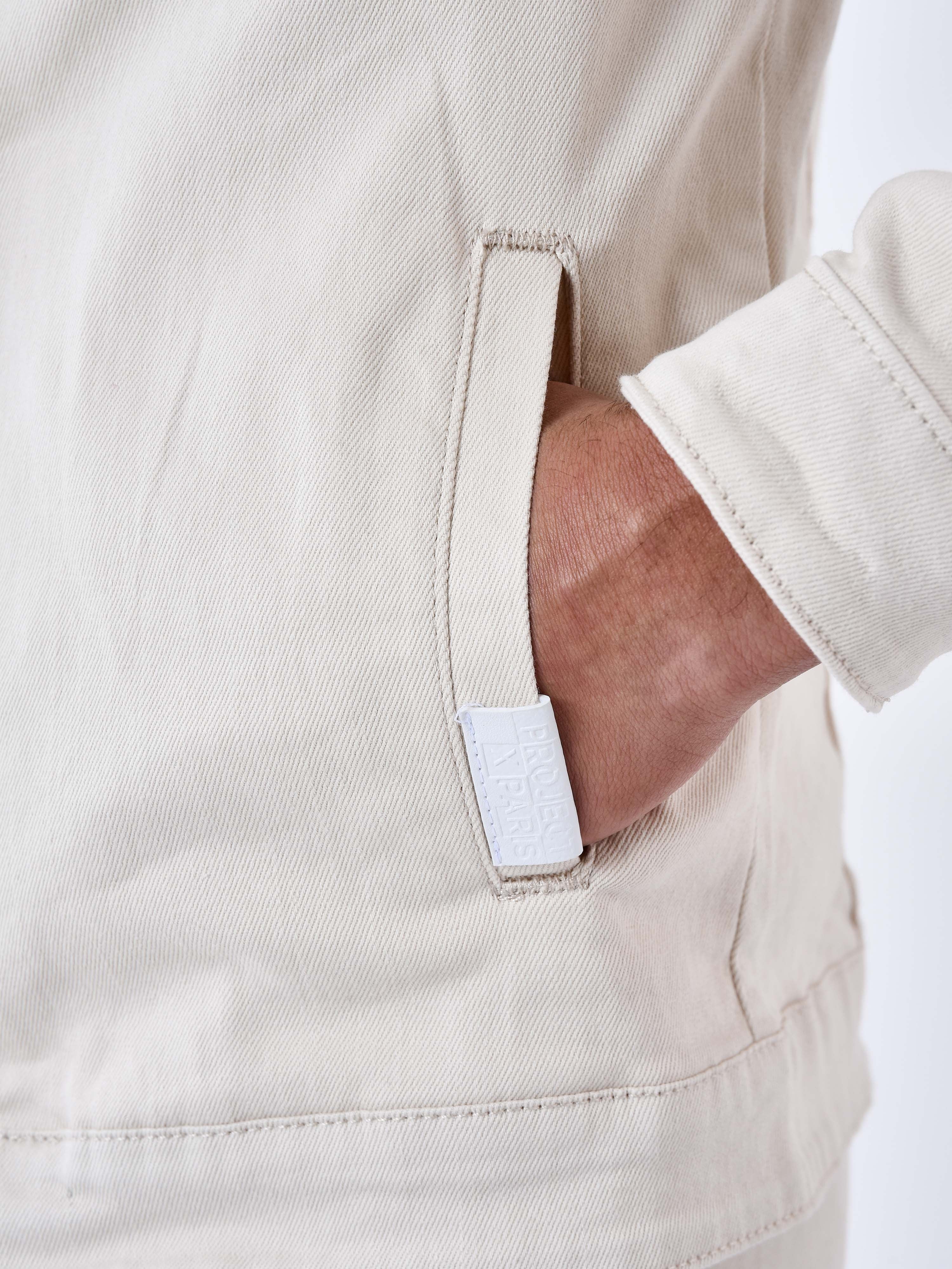 Veste denim bicolore - Image 8