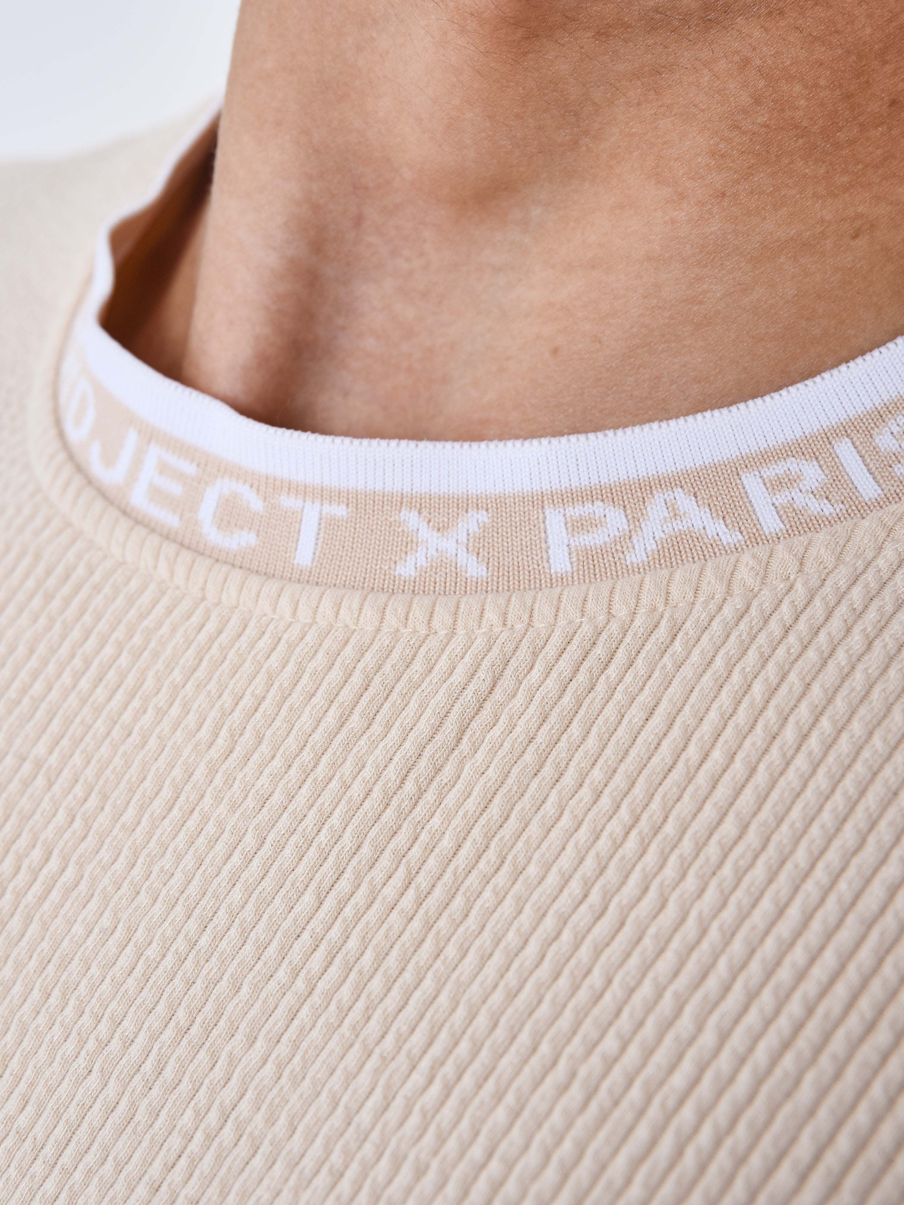 T-shirt texturé brodé - Image 6