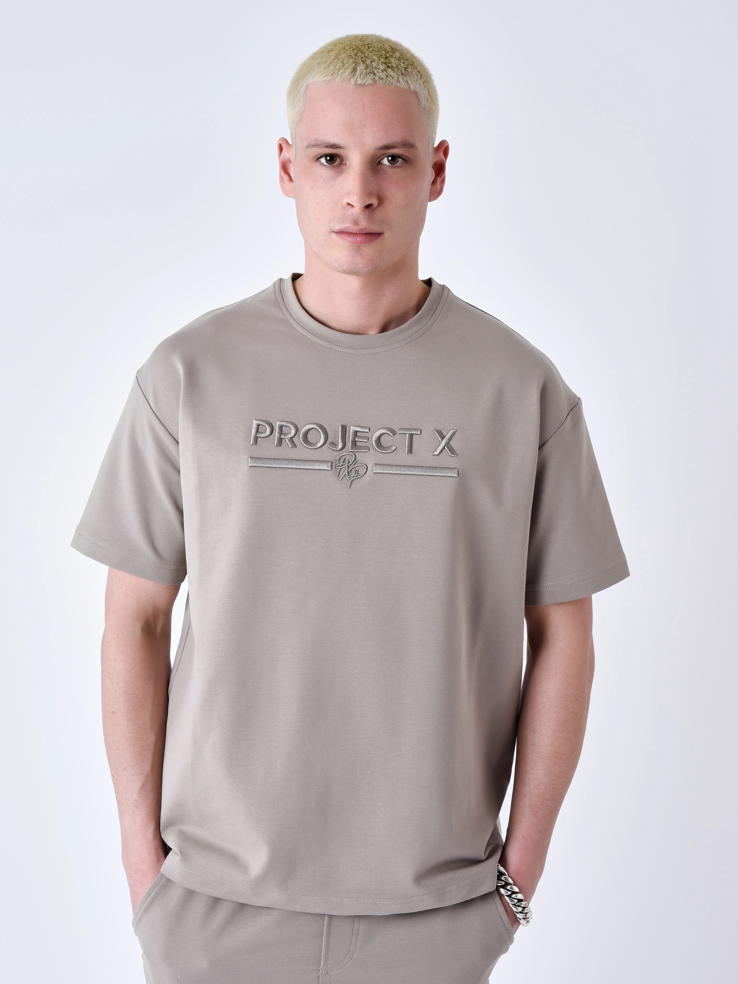 T-shirt classique brodé