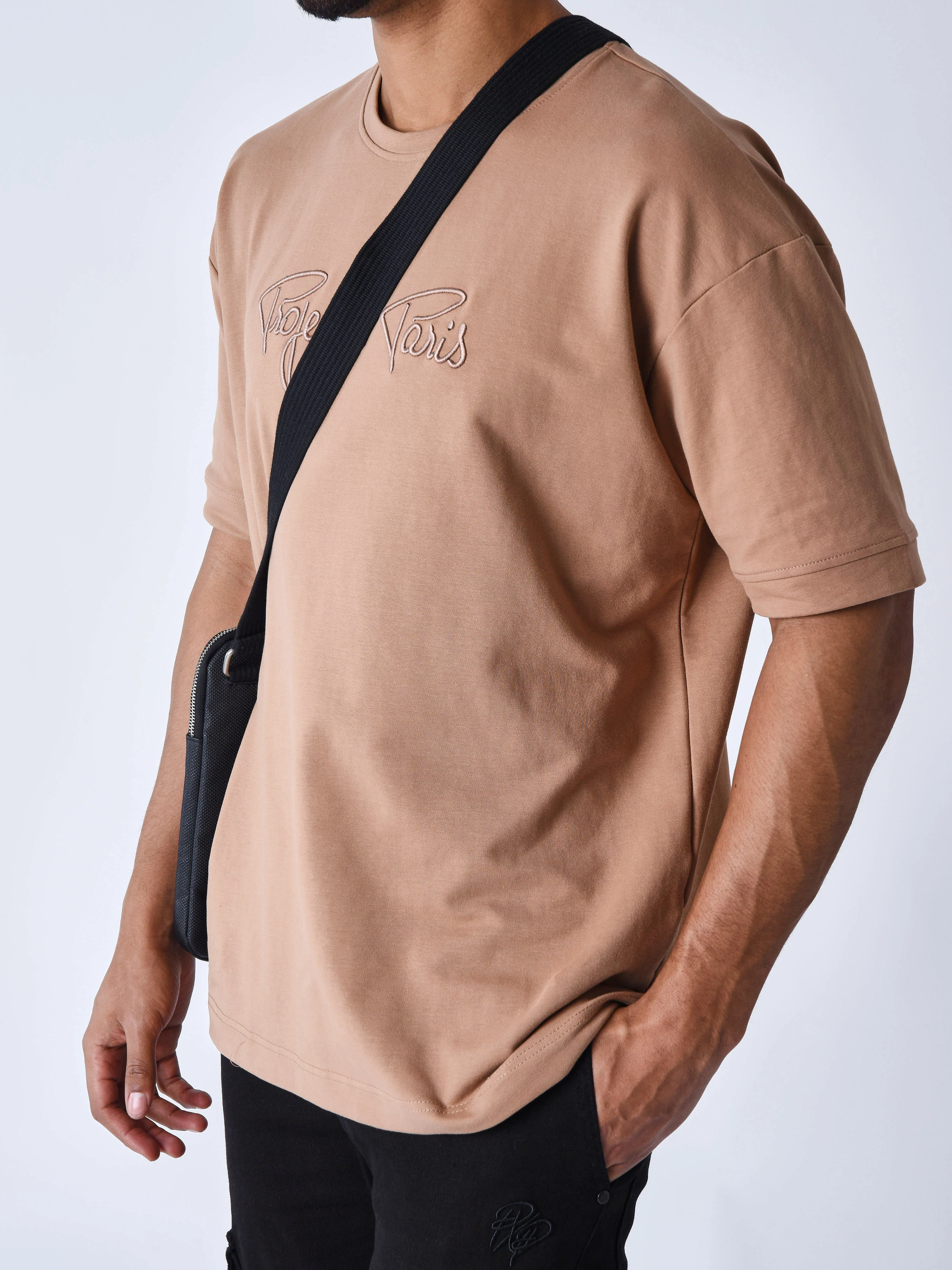 T-shirt classique full logo broderie Signature - Image 4