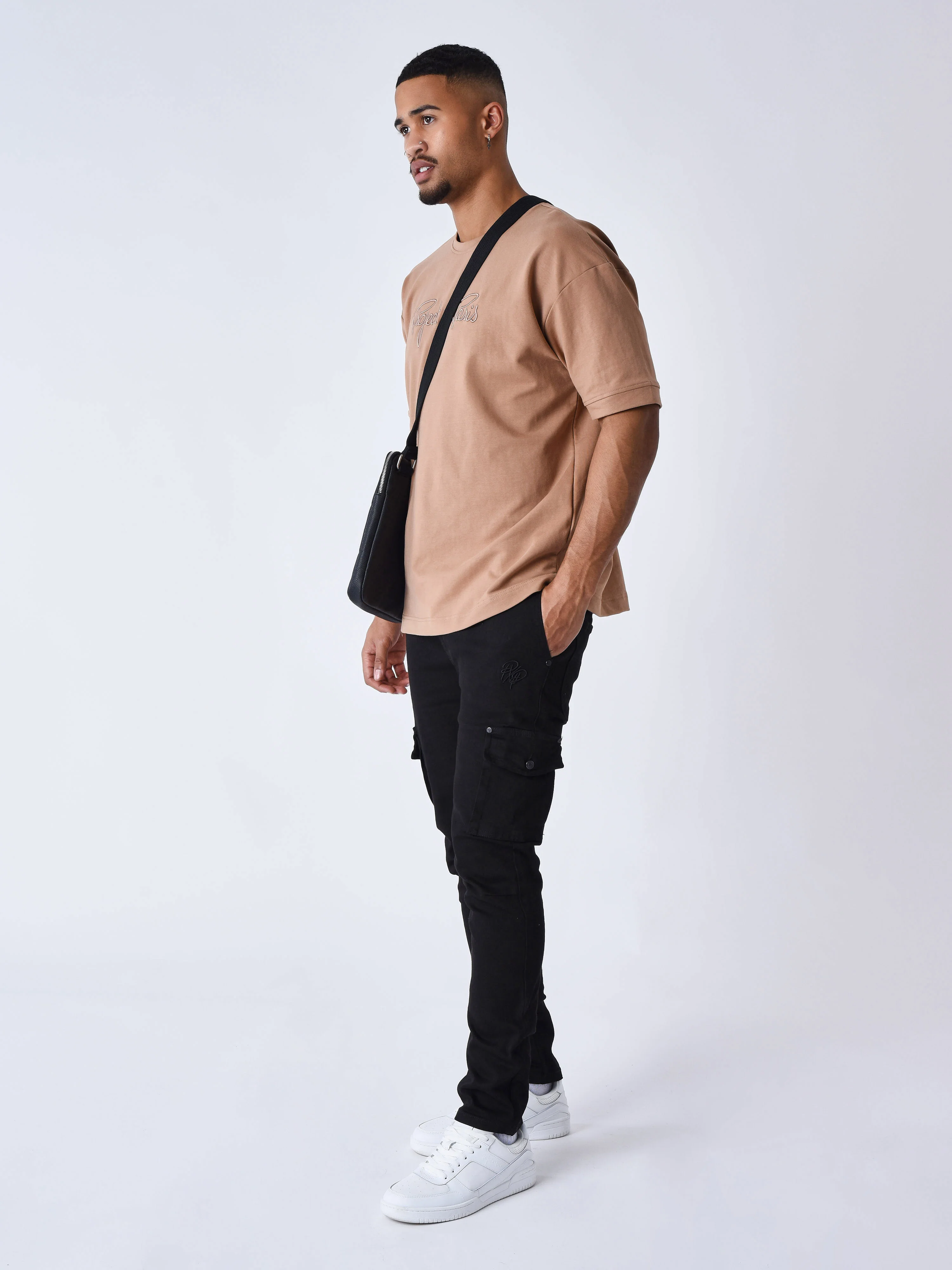 T-shirt classique full logo broderie Signature - Image 5