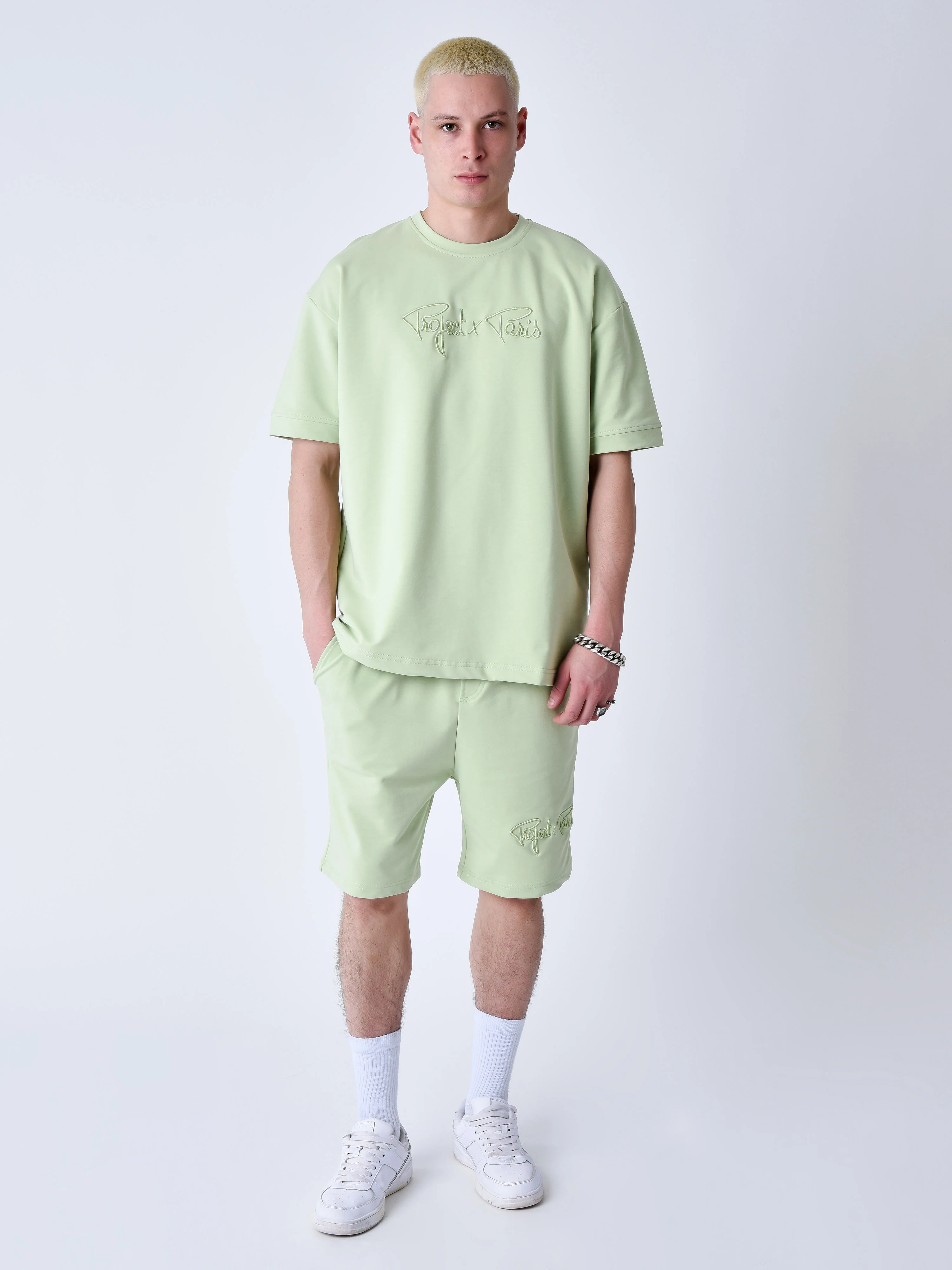 T-shirt classique full logo broderie Signature - Image 3