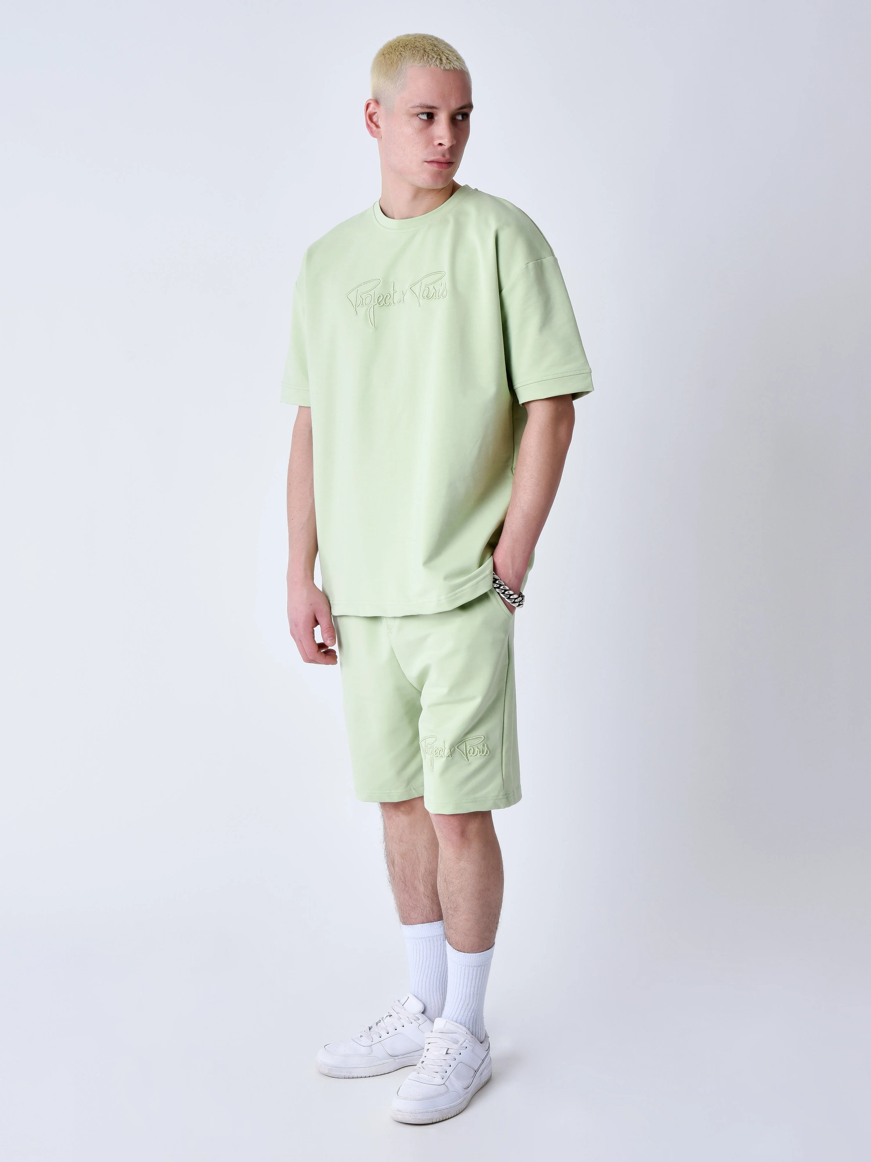 T-shirt classique full logo broderie Signature - Image 5