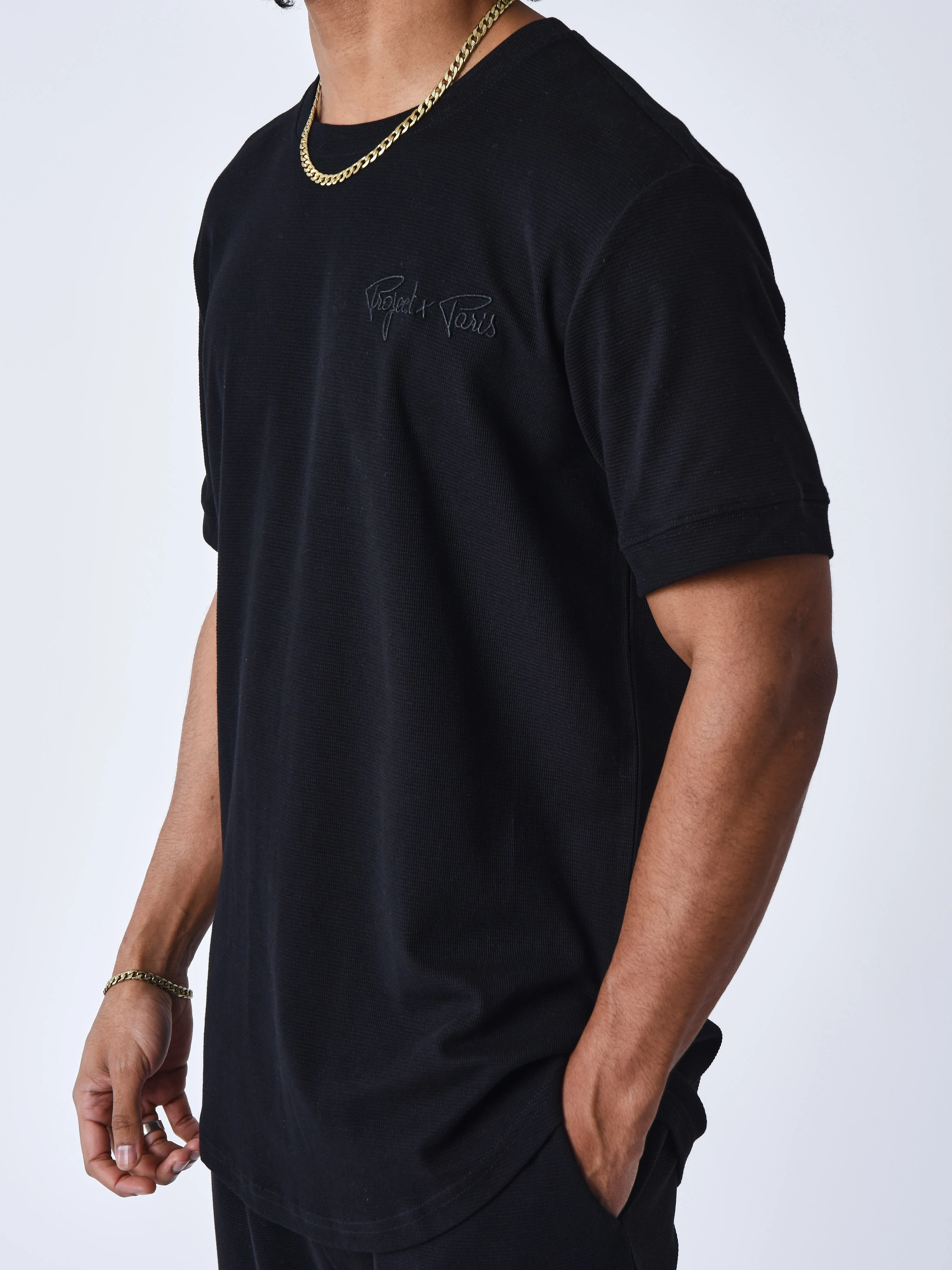 T-shirt classique texturé - Image 4