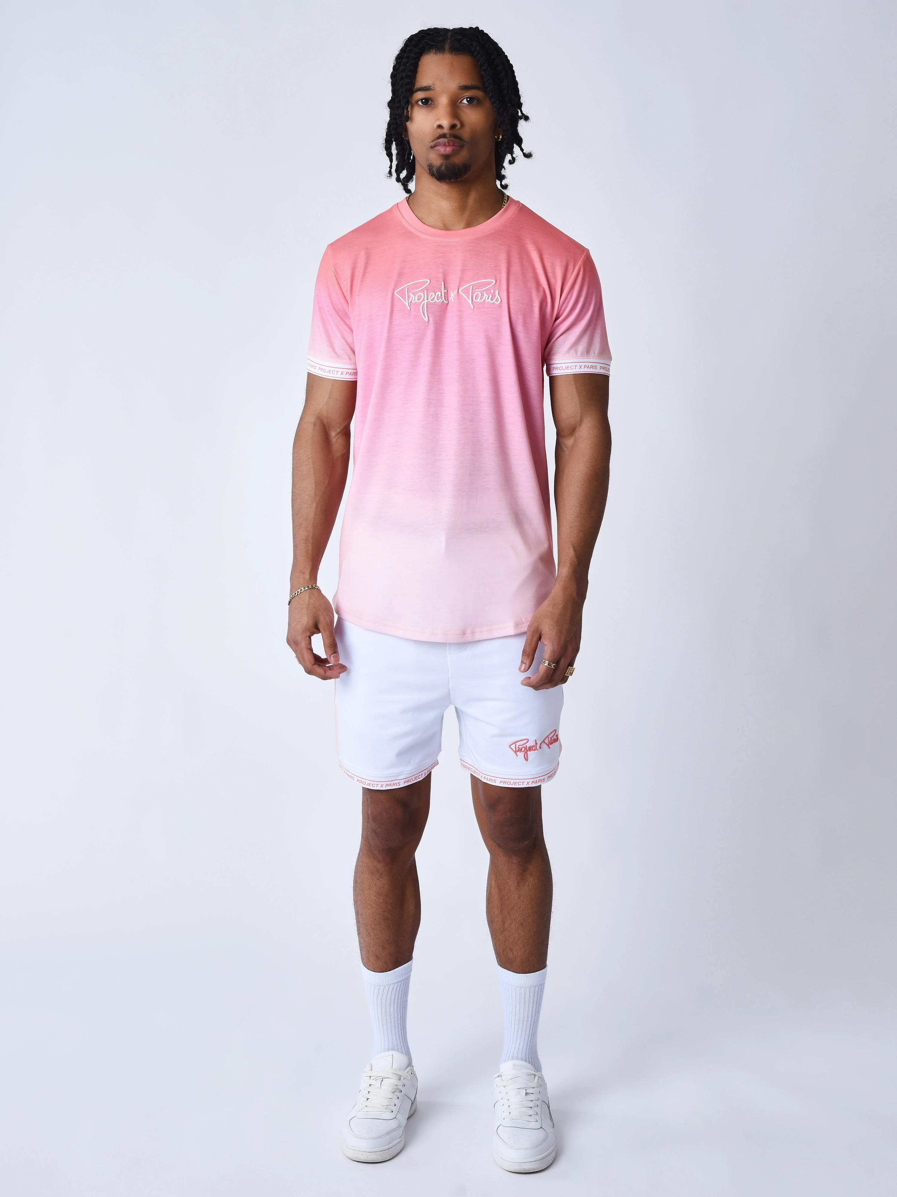 T-shirt effet dégradé