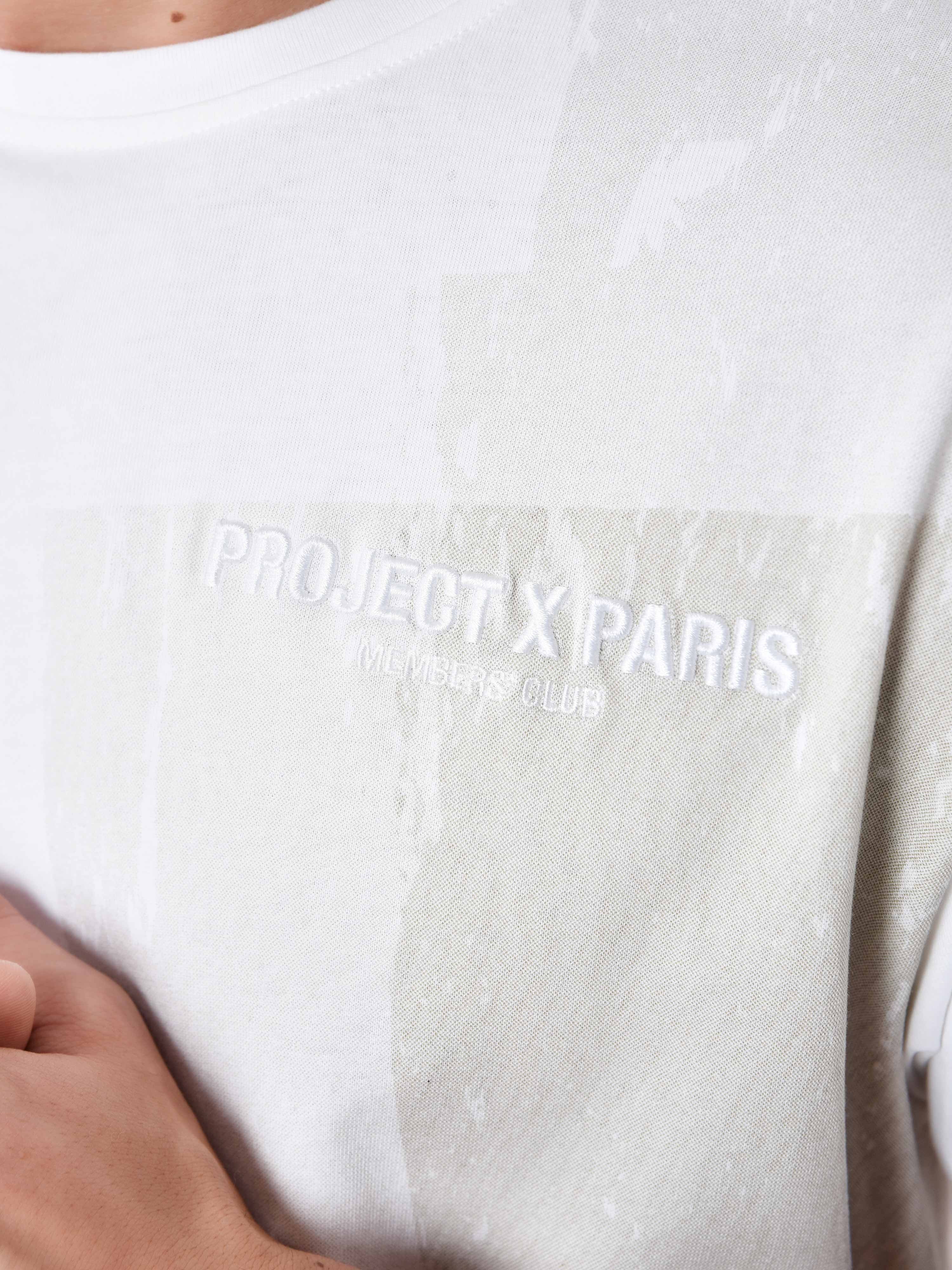T-shirt imprimé rouleau de peinture - Image 4