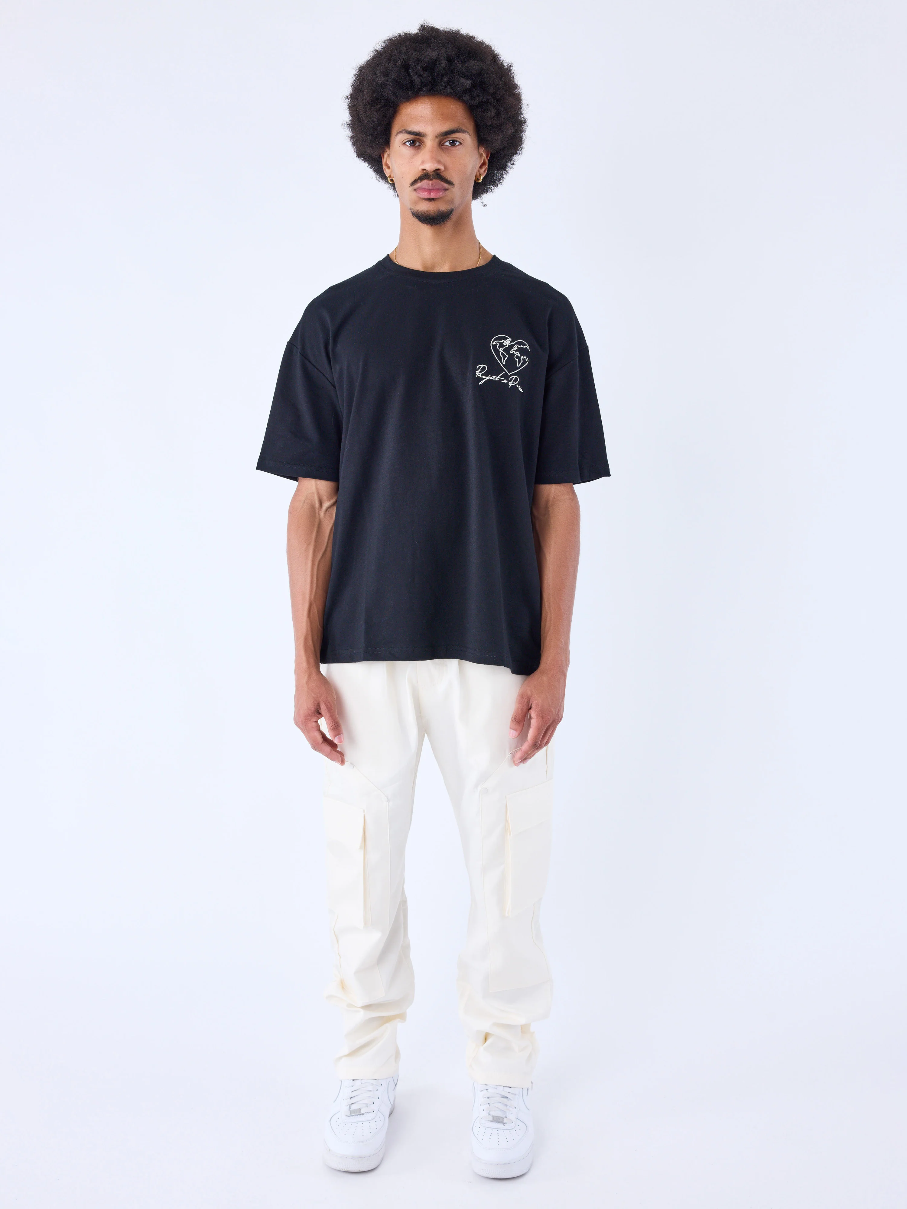 T-shirt motif coeurmonde - Image 3