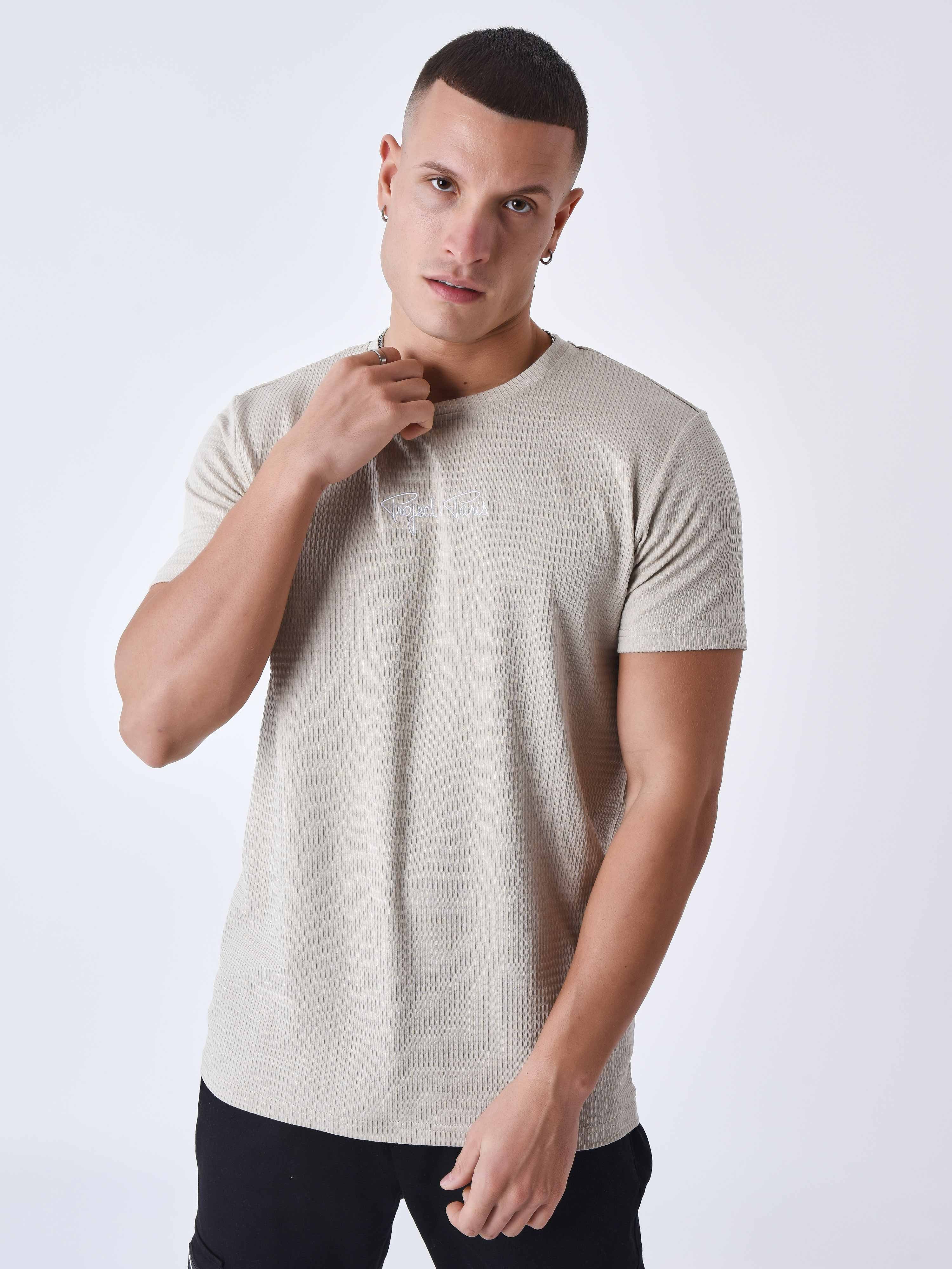 T-shirt texturé