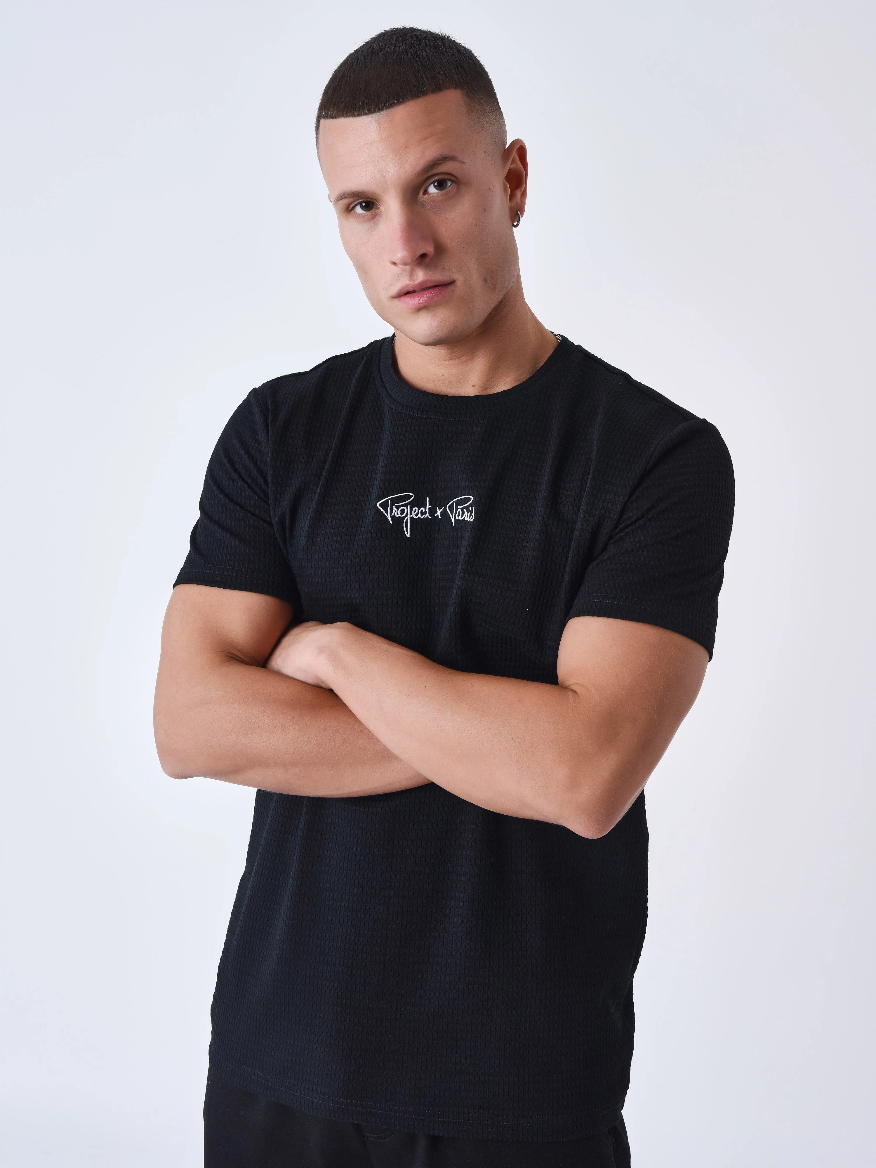 T-shirt texturé