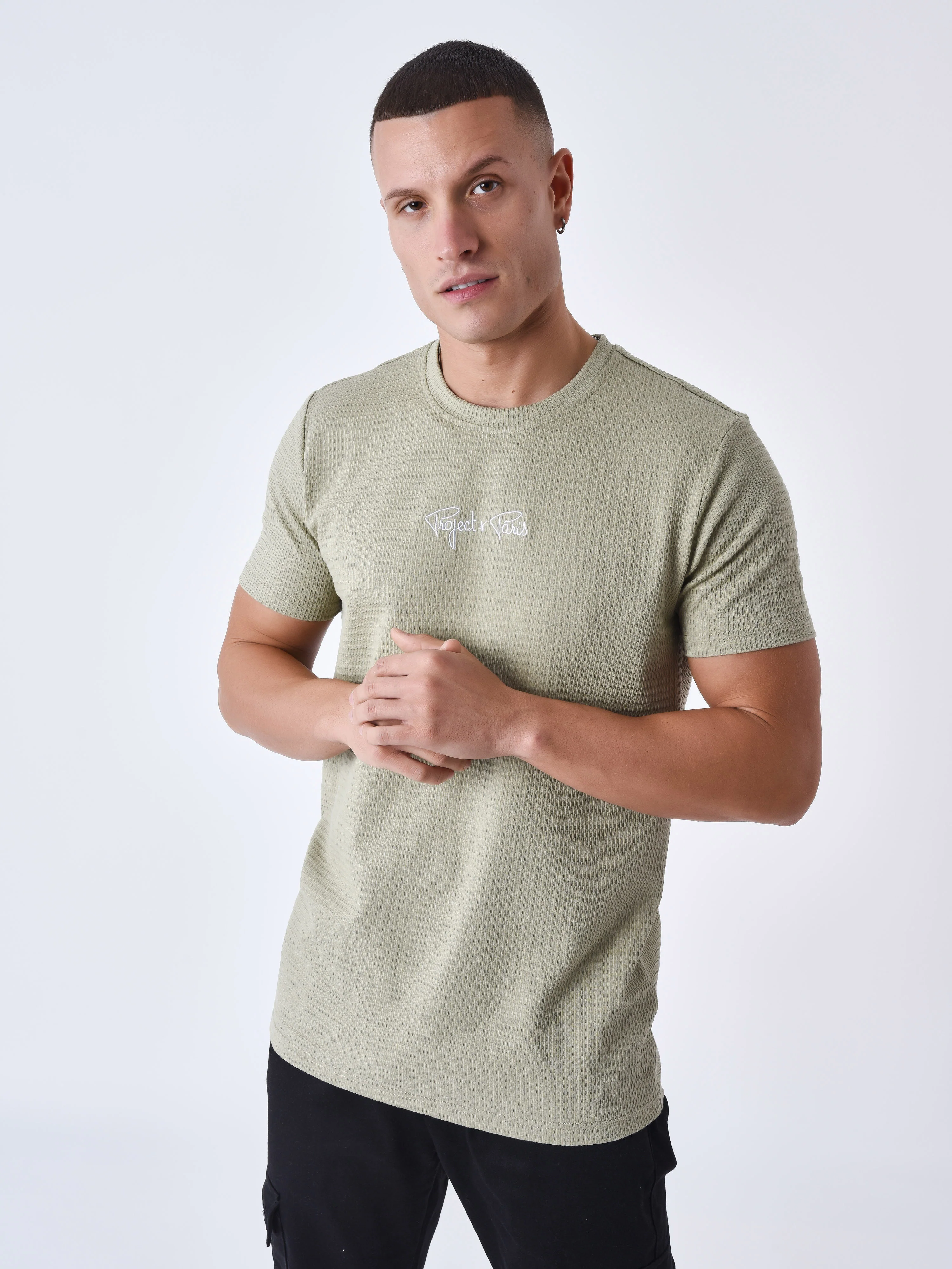 T-shirt texturé