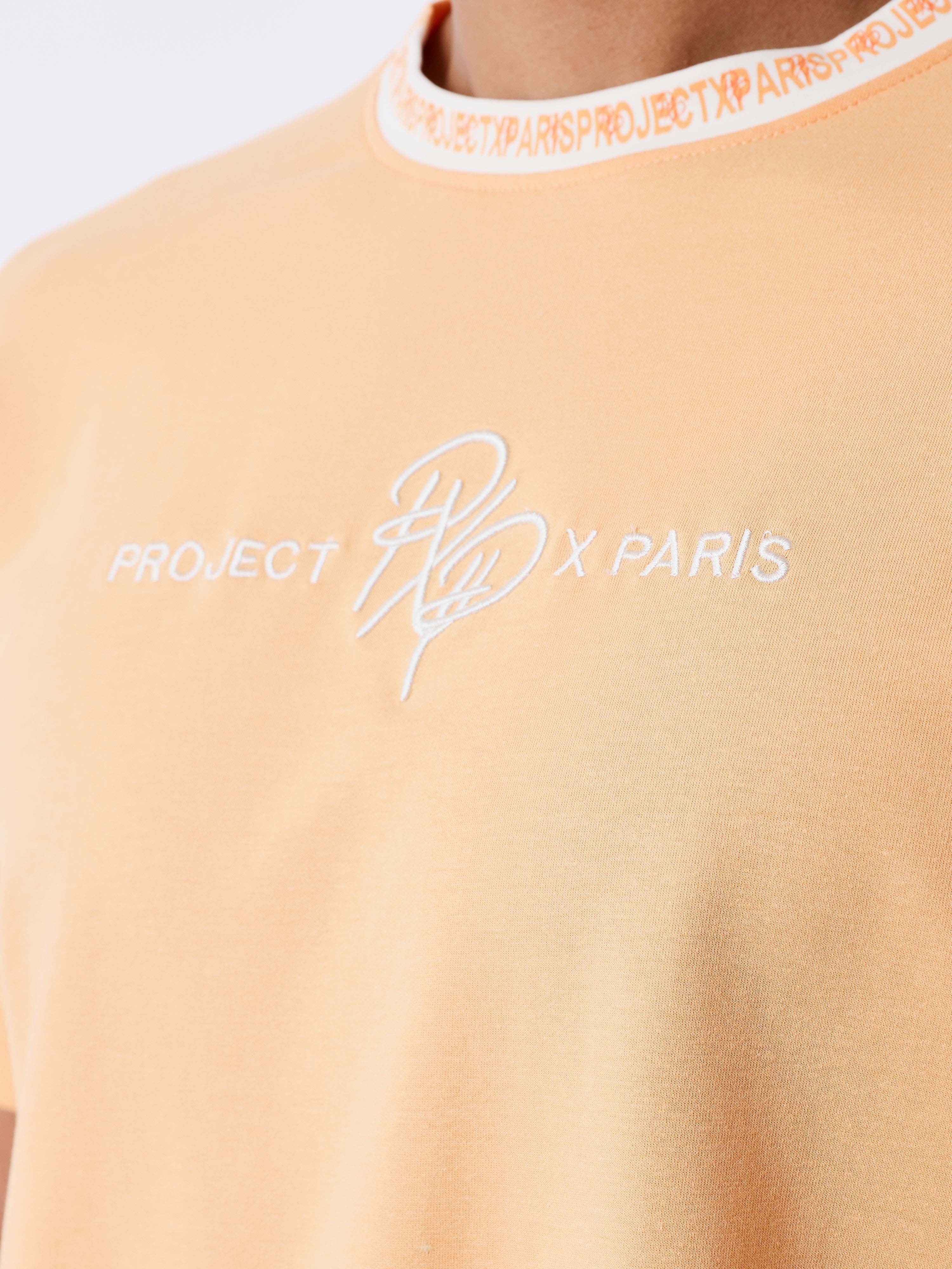 T-shirt uni avec bande logo - Image 4