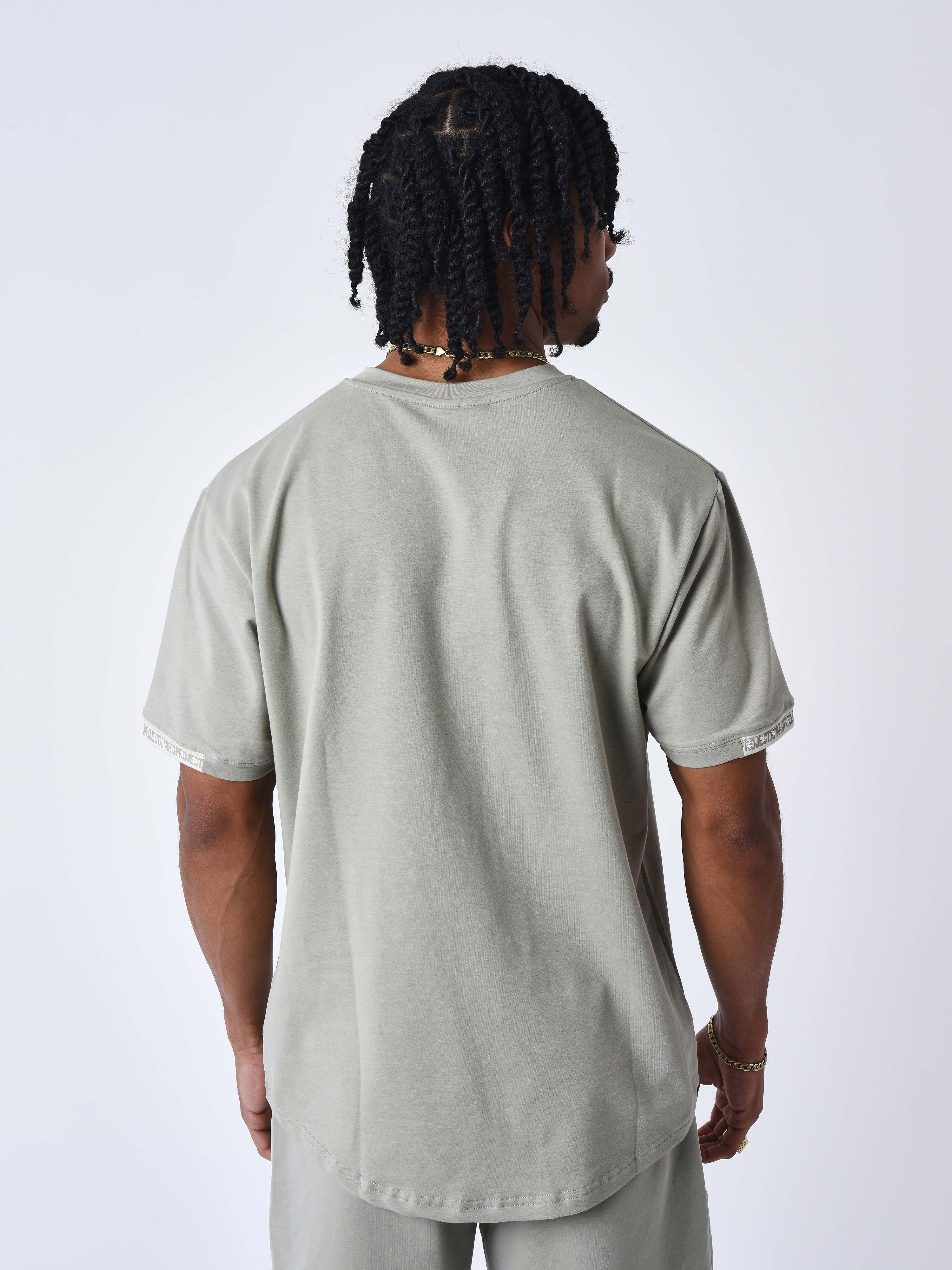 T-shirt uni avec bande logo - Image 2