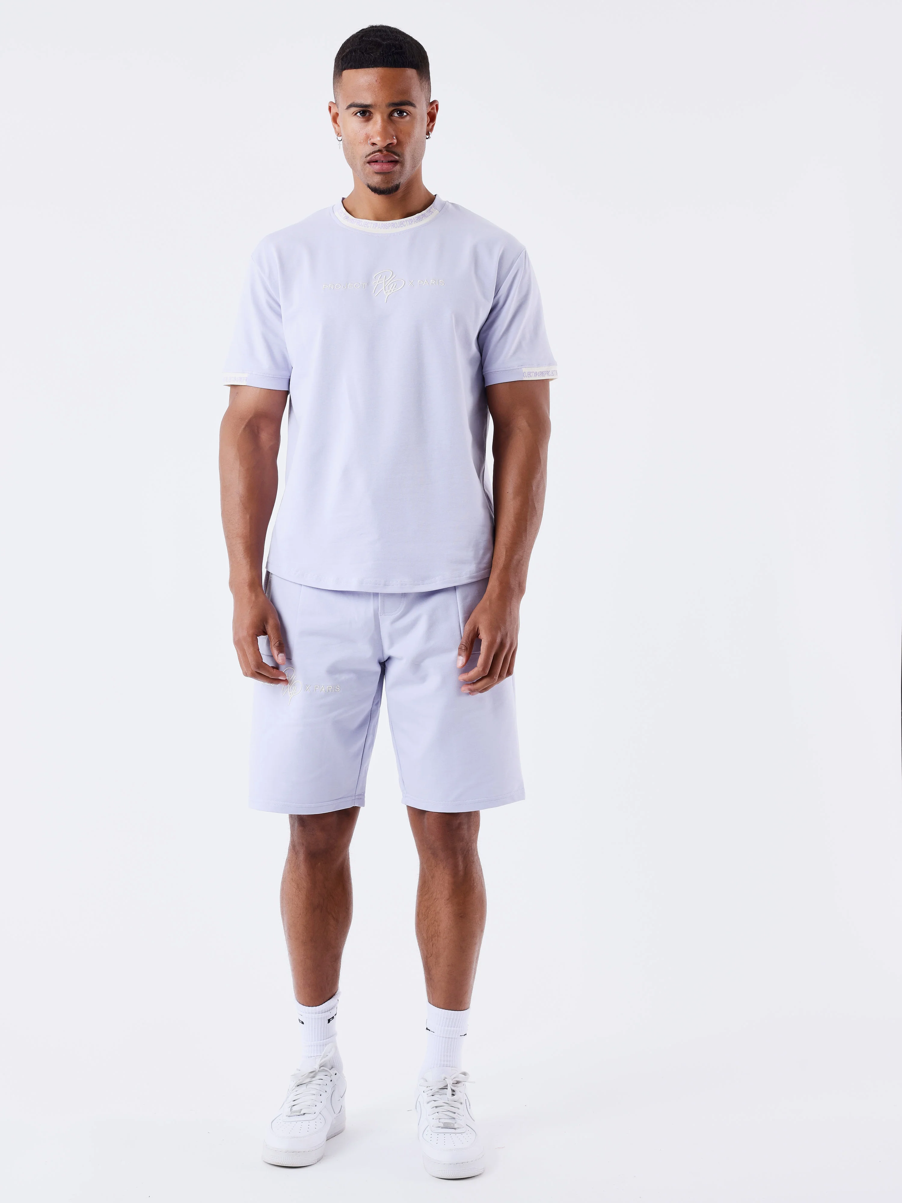 T-shirt uni avec bande logo - Image 5