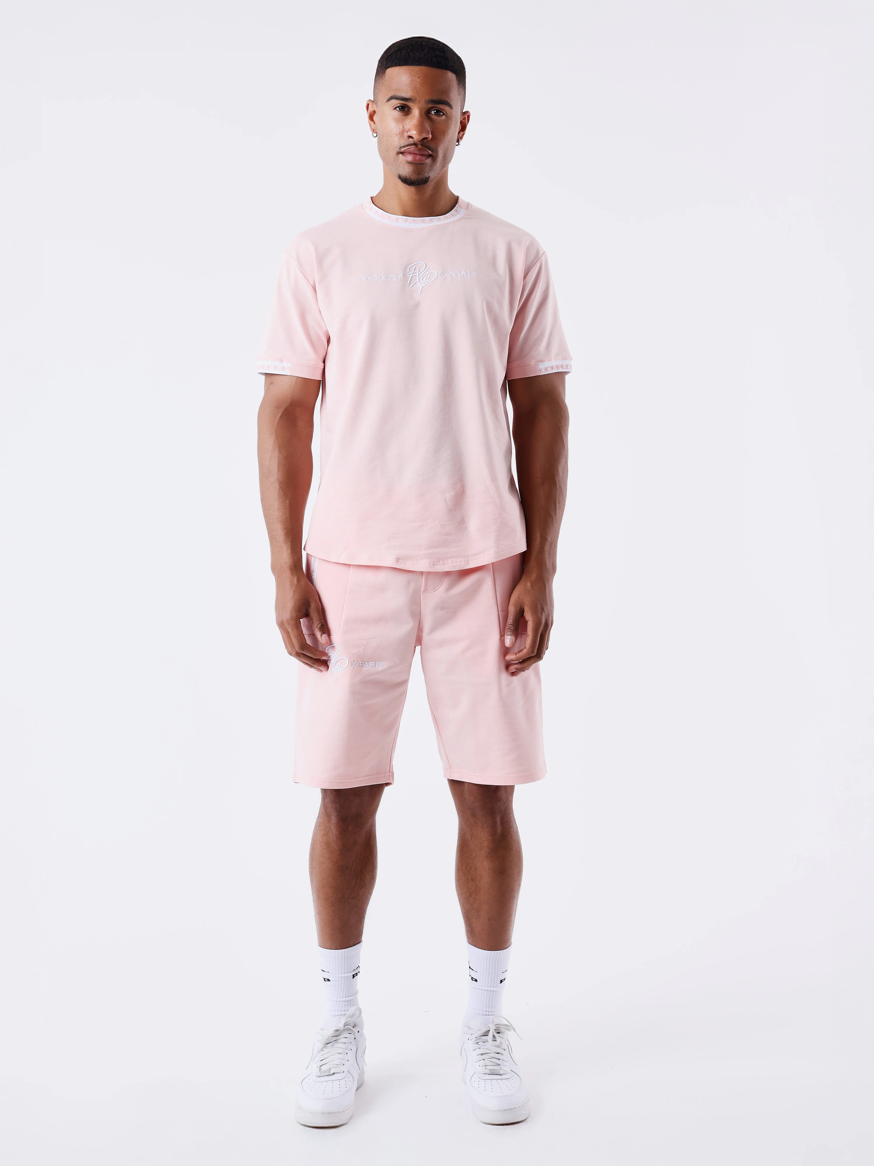 T-shirt uni avec bande logo - Image 5