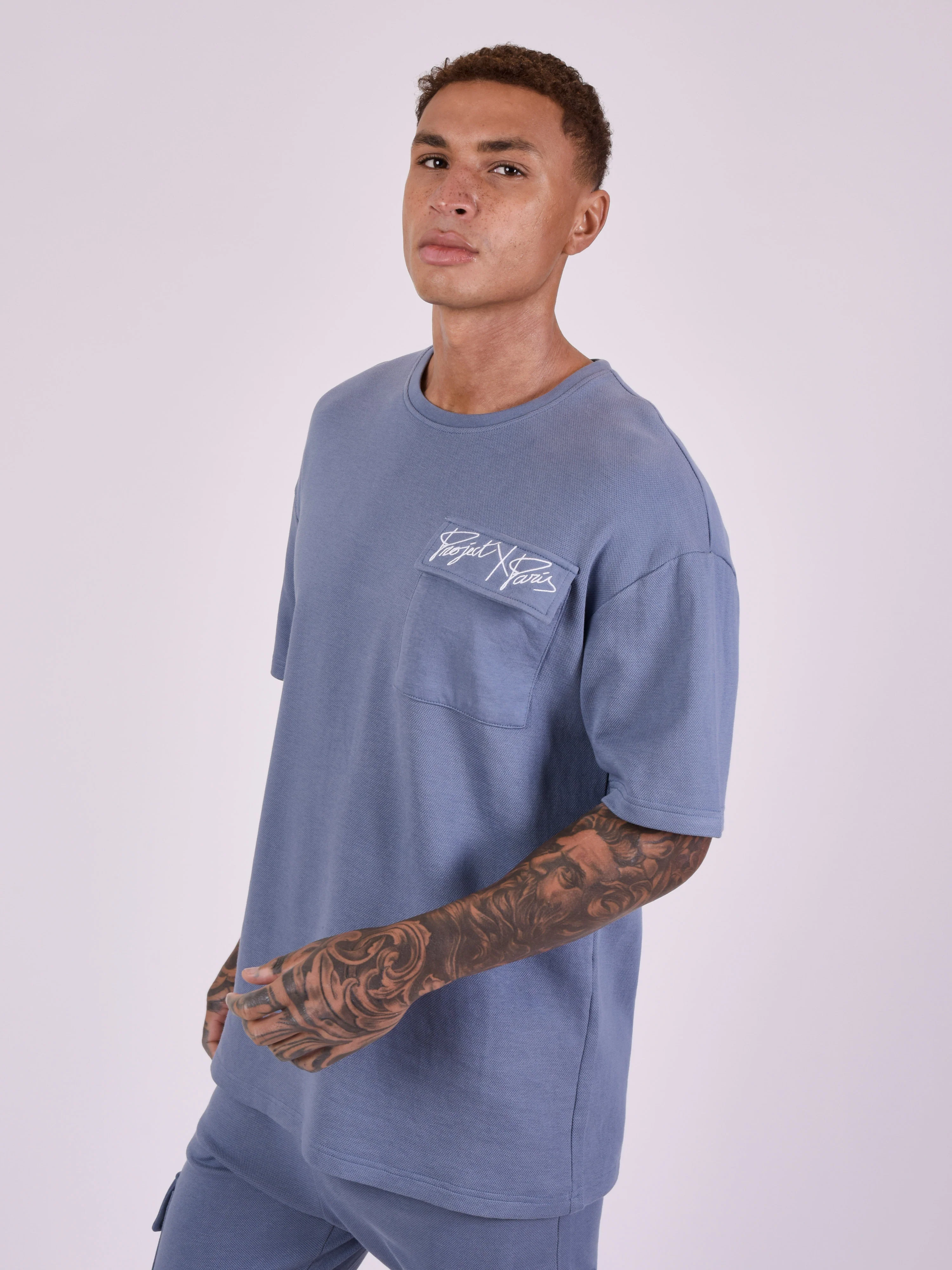 T-shirt ample avec poche - Image 4
