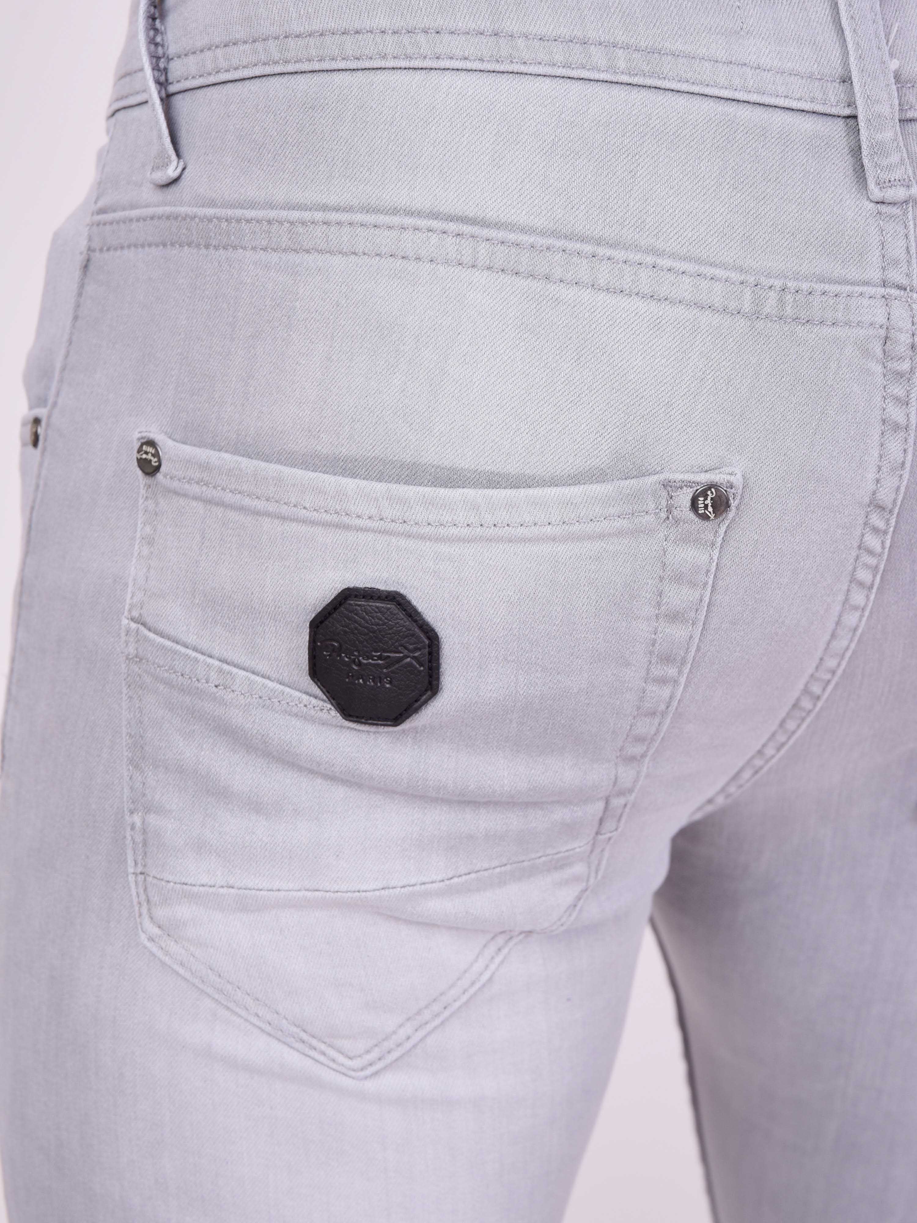 Jean skinny effet usé - Image 5