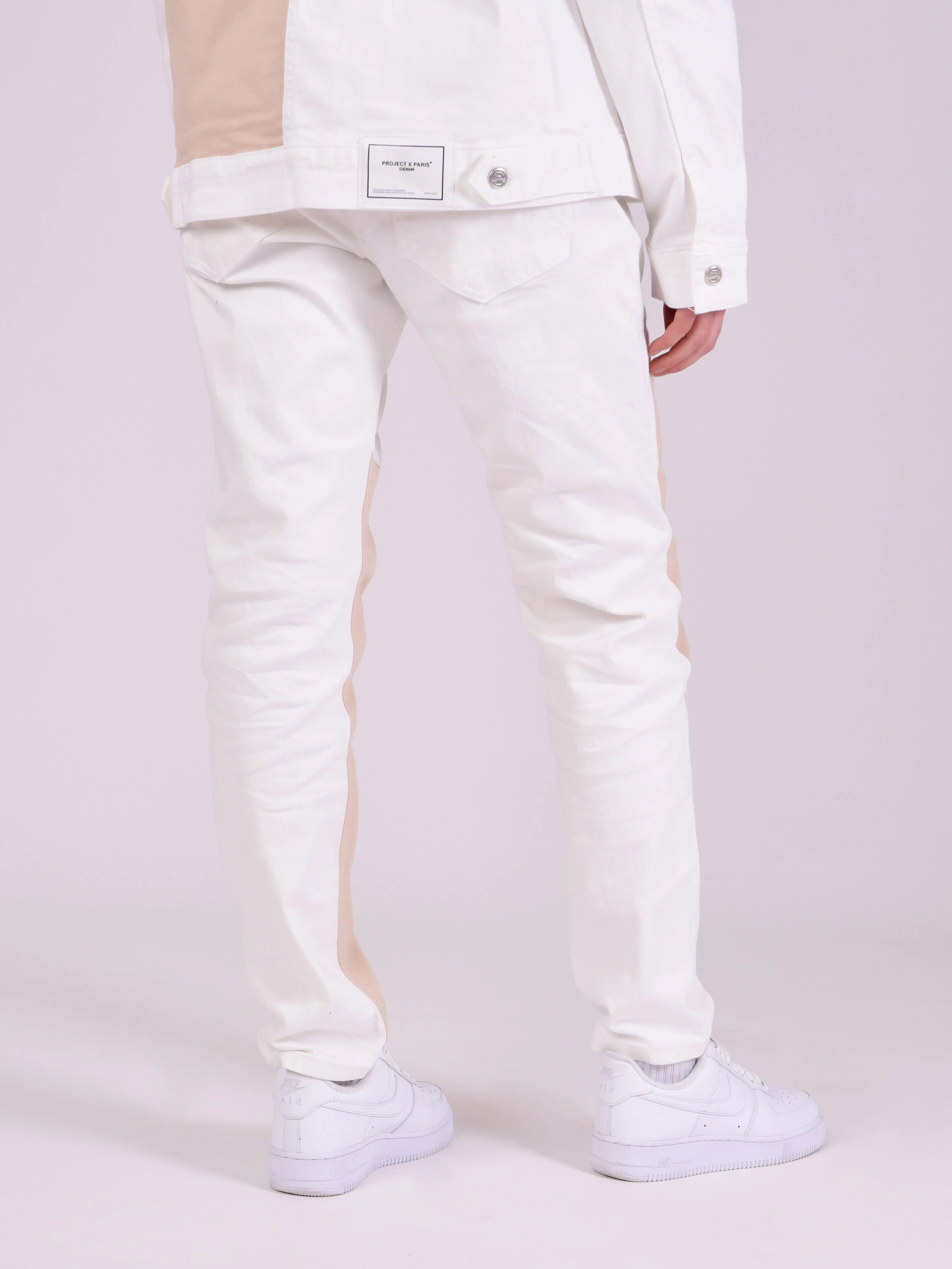 Pantalon denim bicolore - Image 13