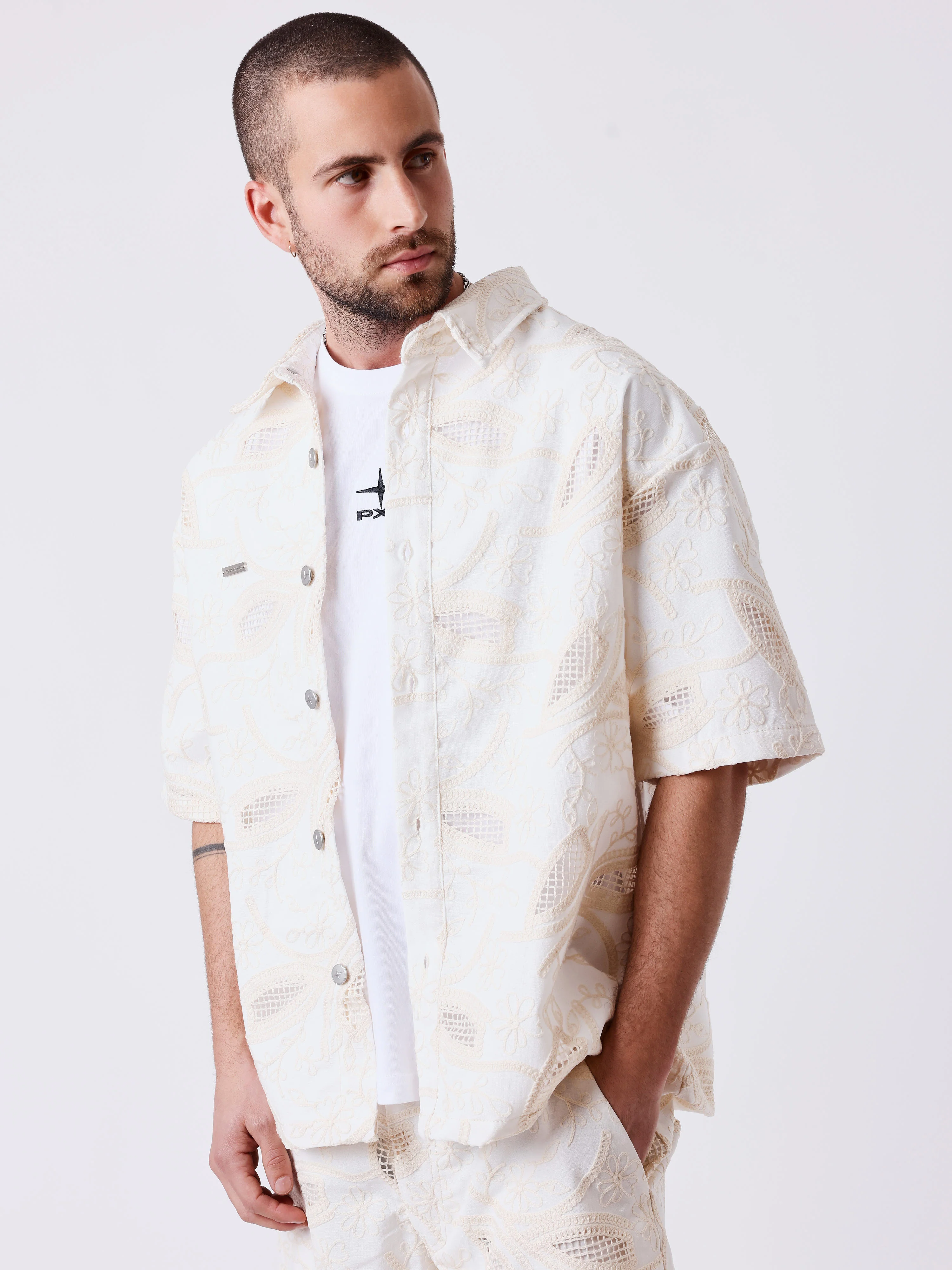 Chemise manches courtes Candide Idylle