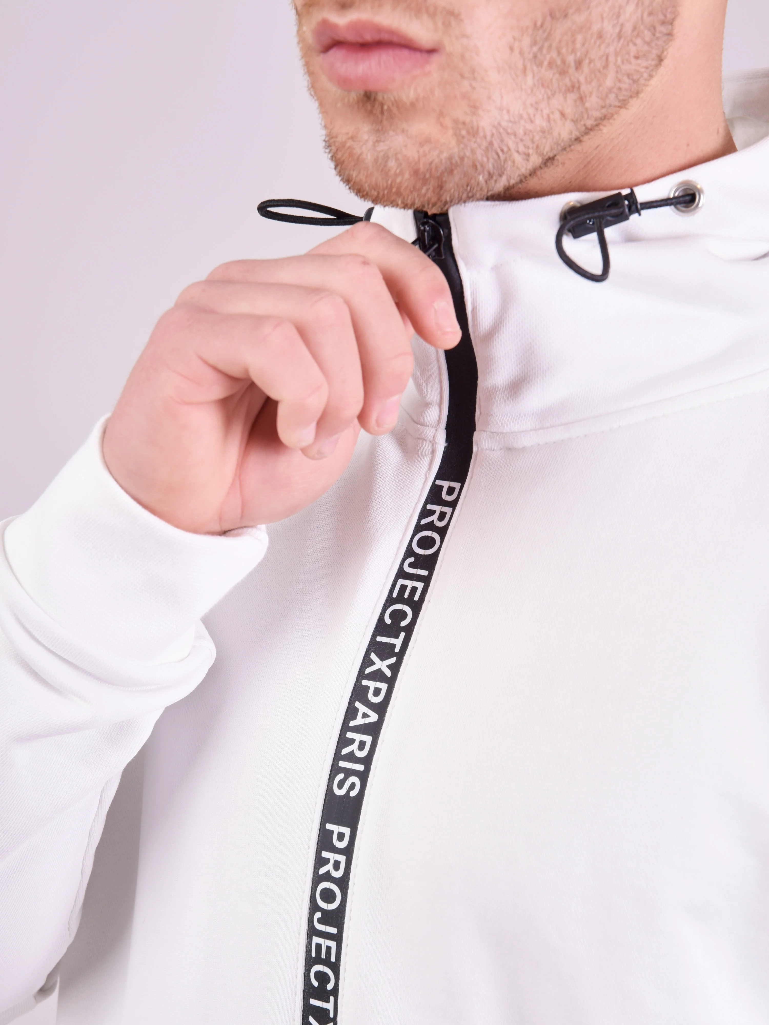 Veste à capuche basic zip logo - Image 6