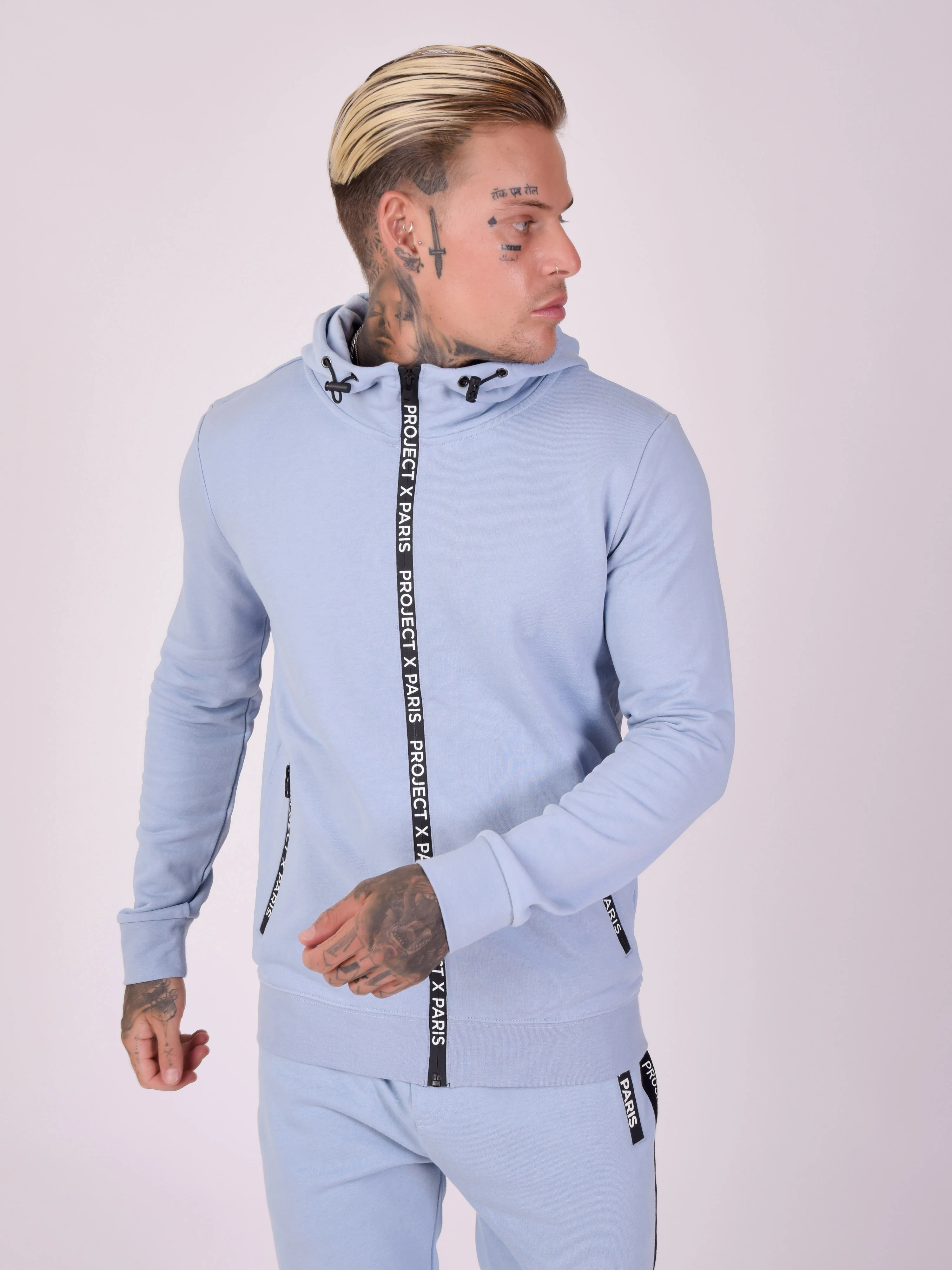 Veste à capuche basic zip logo - Image 3