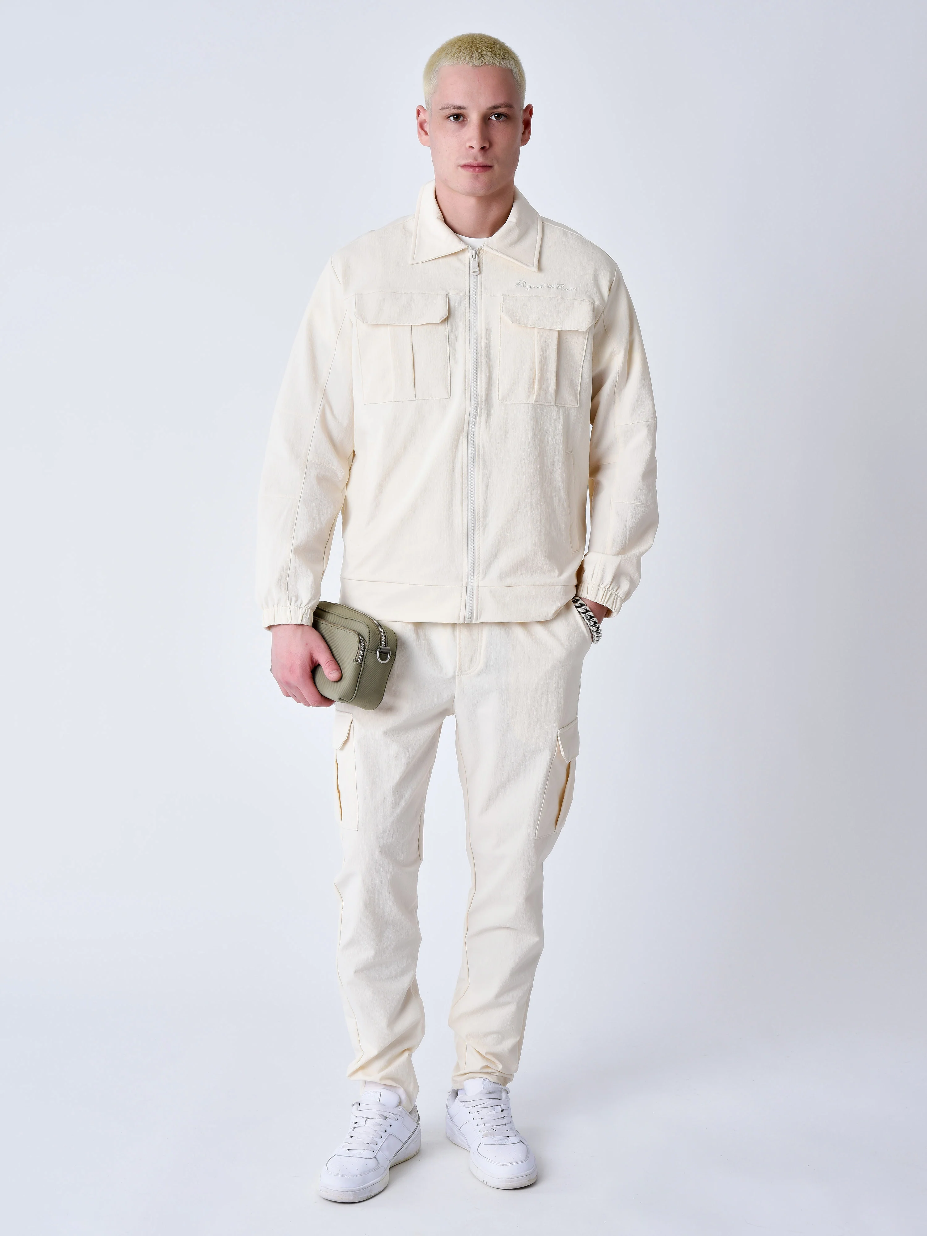 Veste col cheminée workwear - Image 3