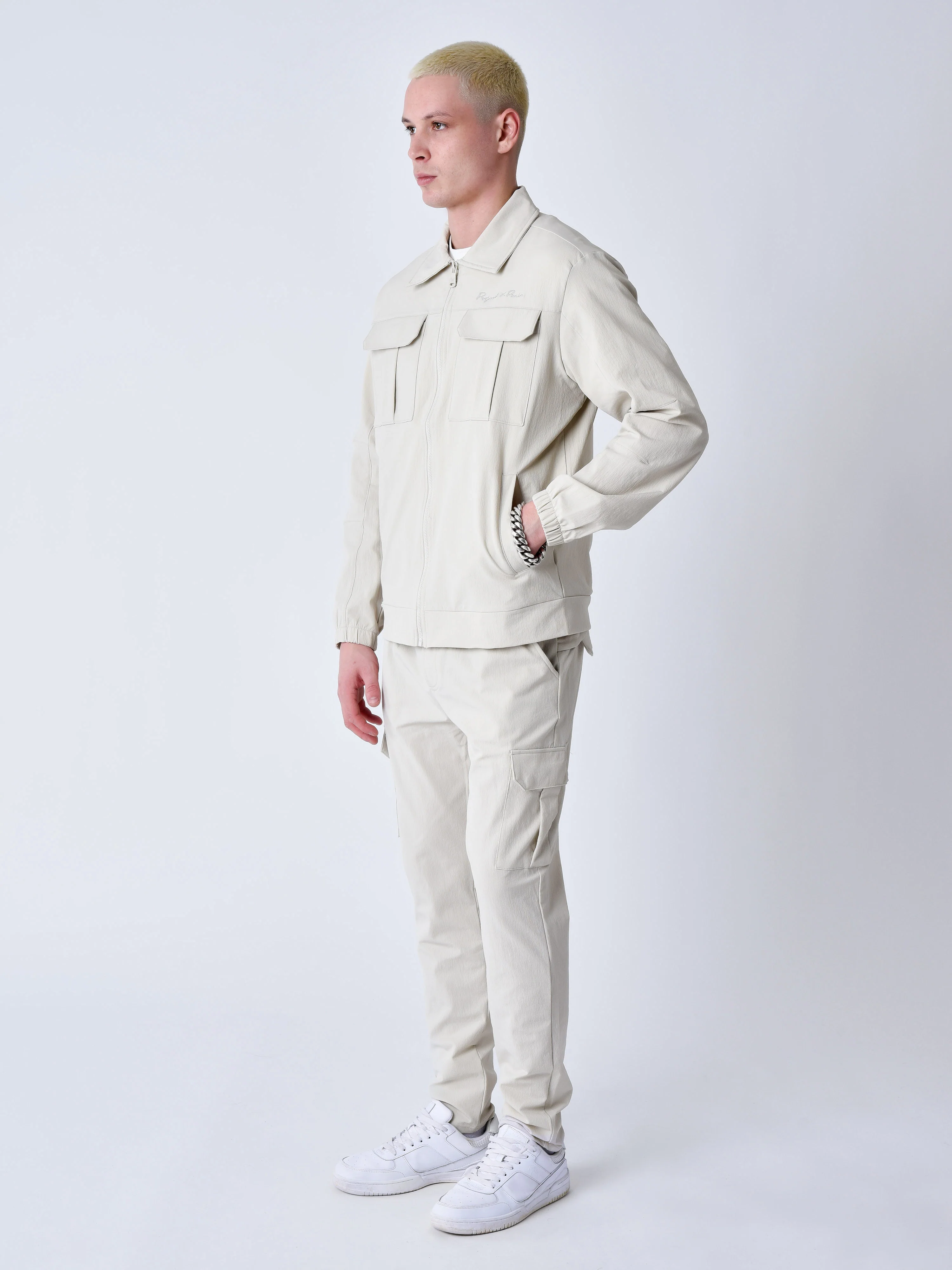 Veste col cheminée workwear - Image 4
