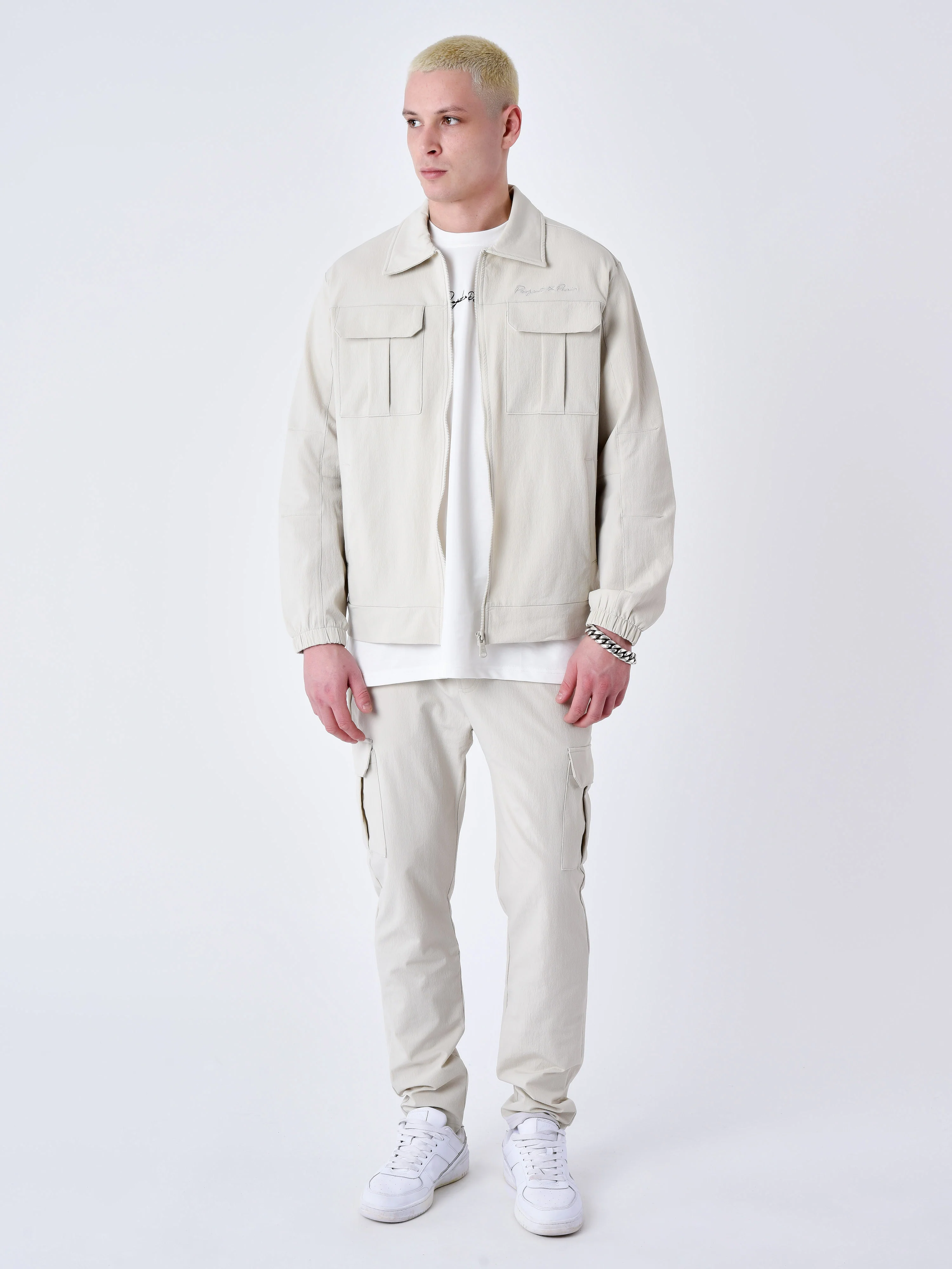Veste col cheminée workwear - Image 5