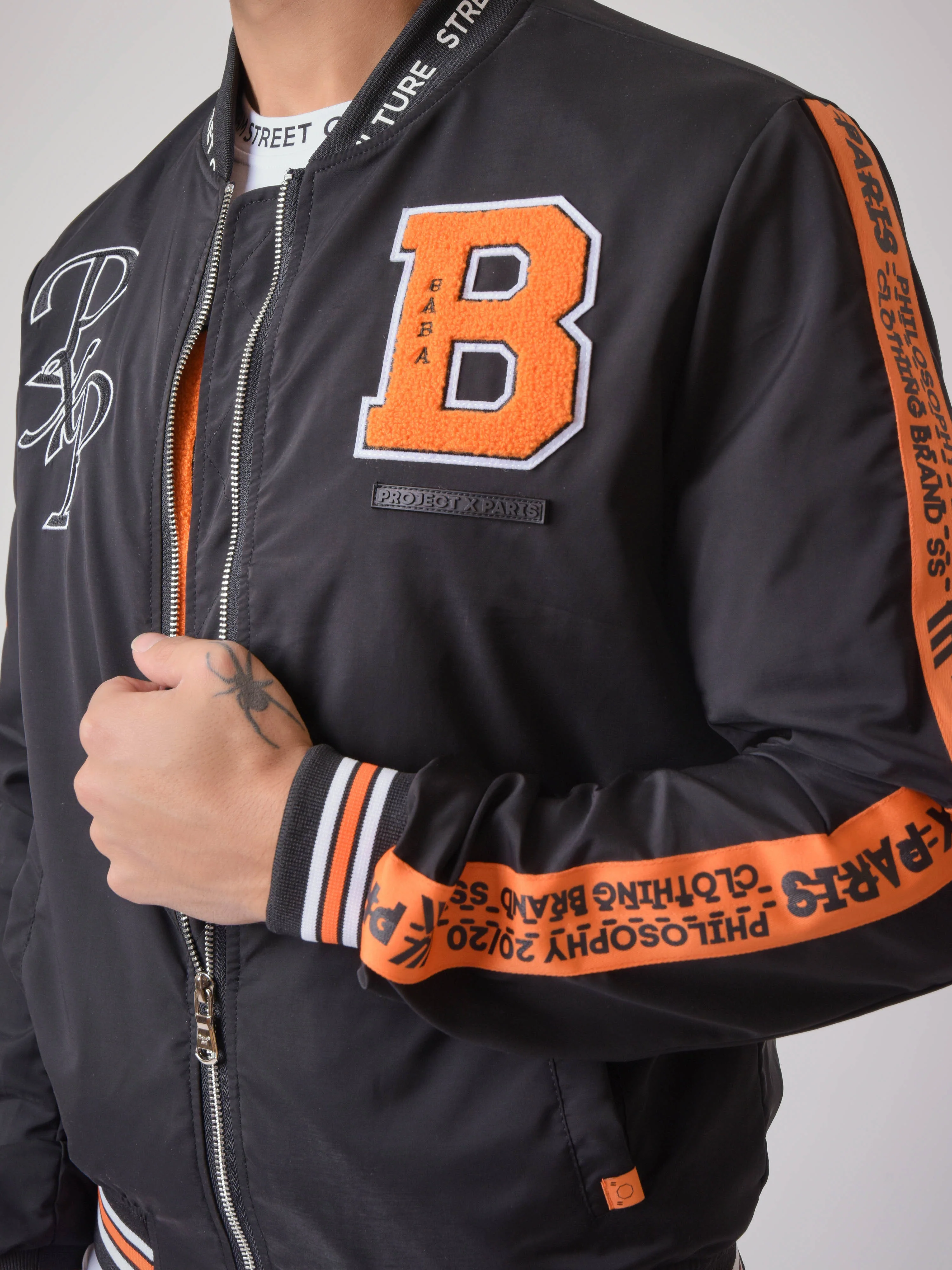 Veste col teddy Style baseball " Baba Collab" - Image 6