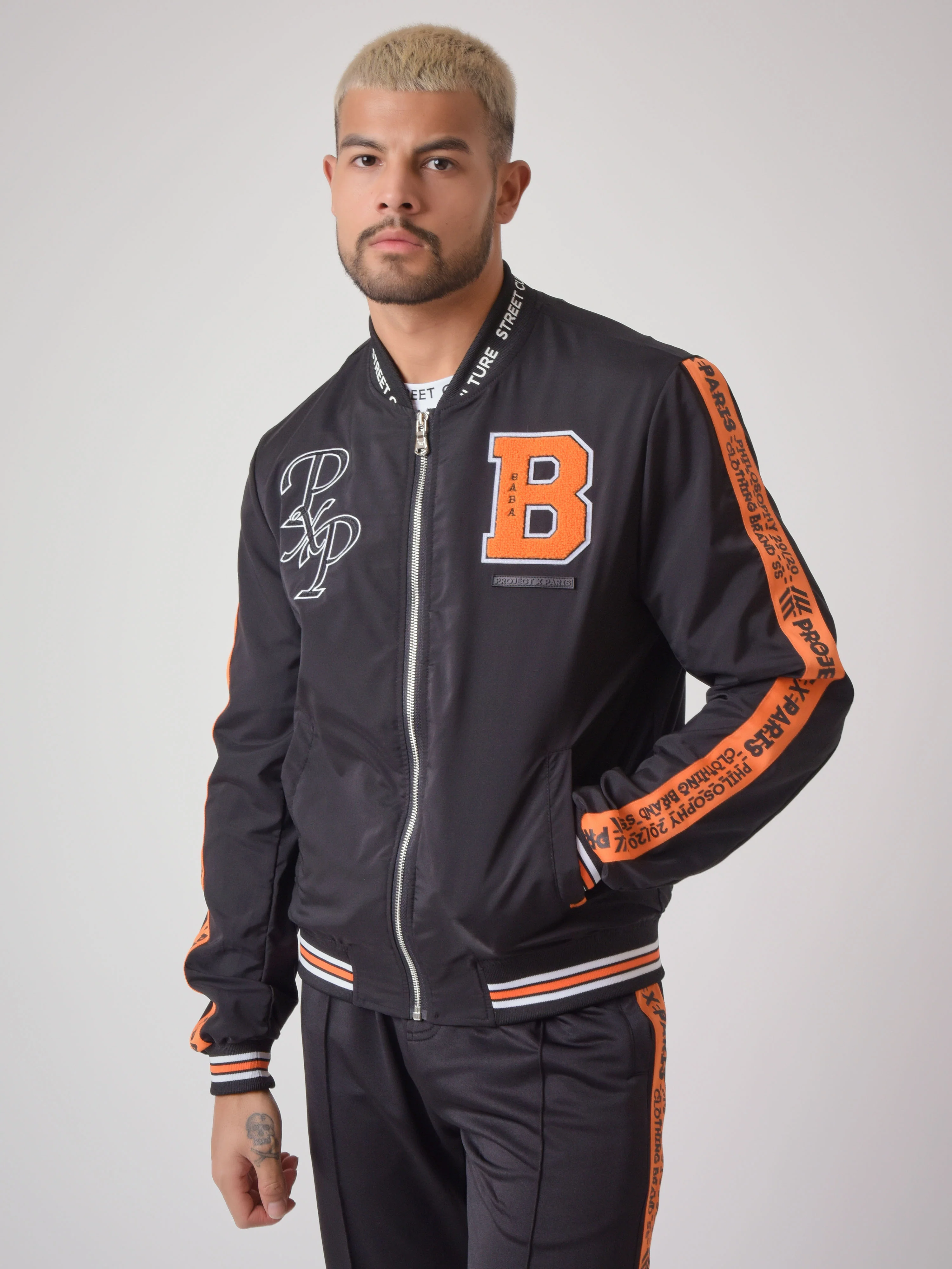 Veste col teddy Style baseball " Baba Collab" - Image 7