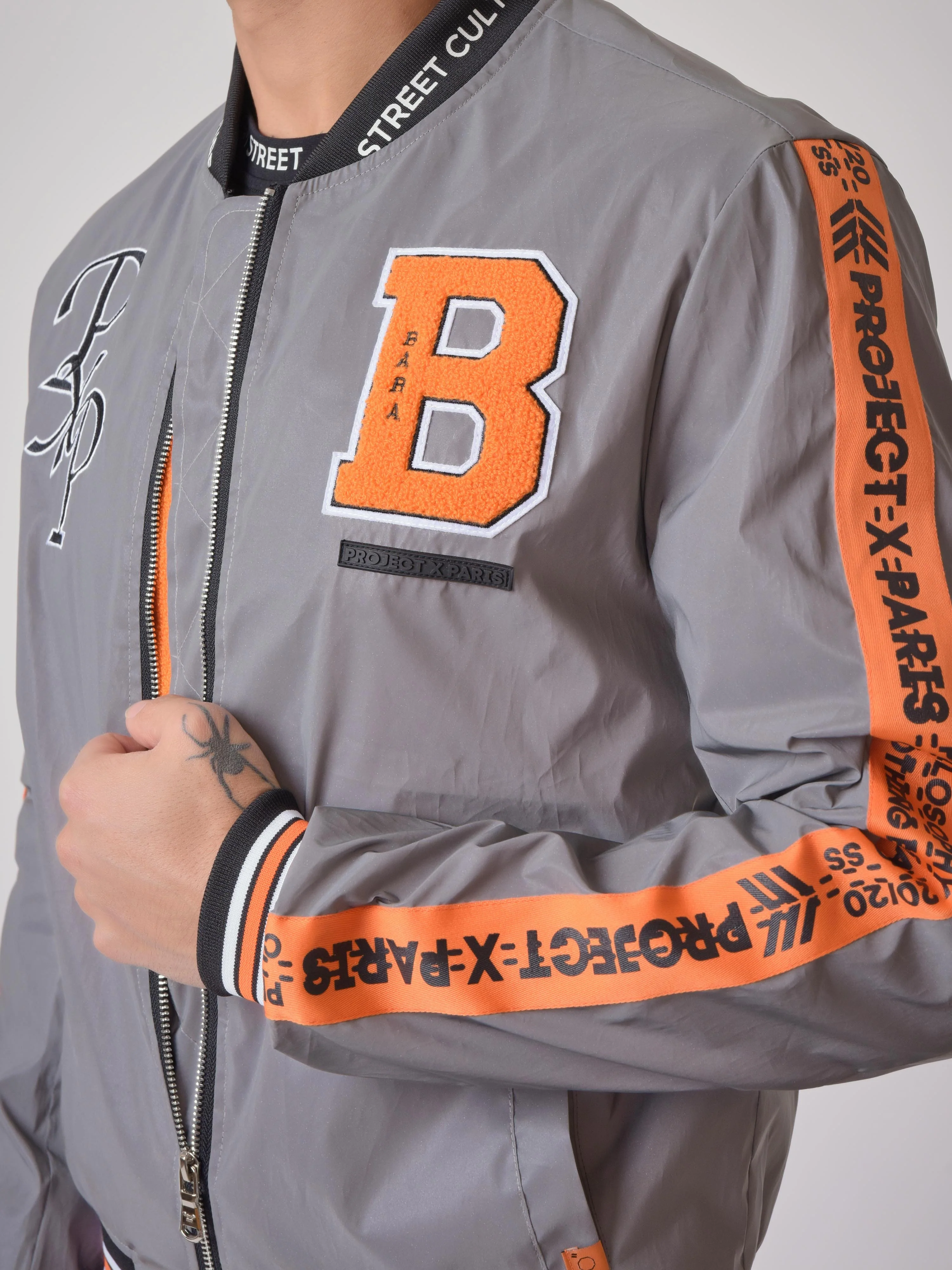 Veste col teddy Style baseball " Baba Collab" - Image 6