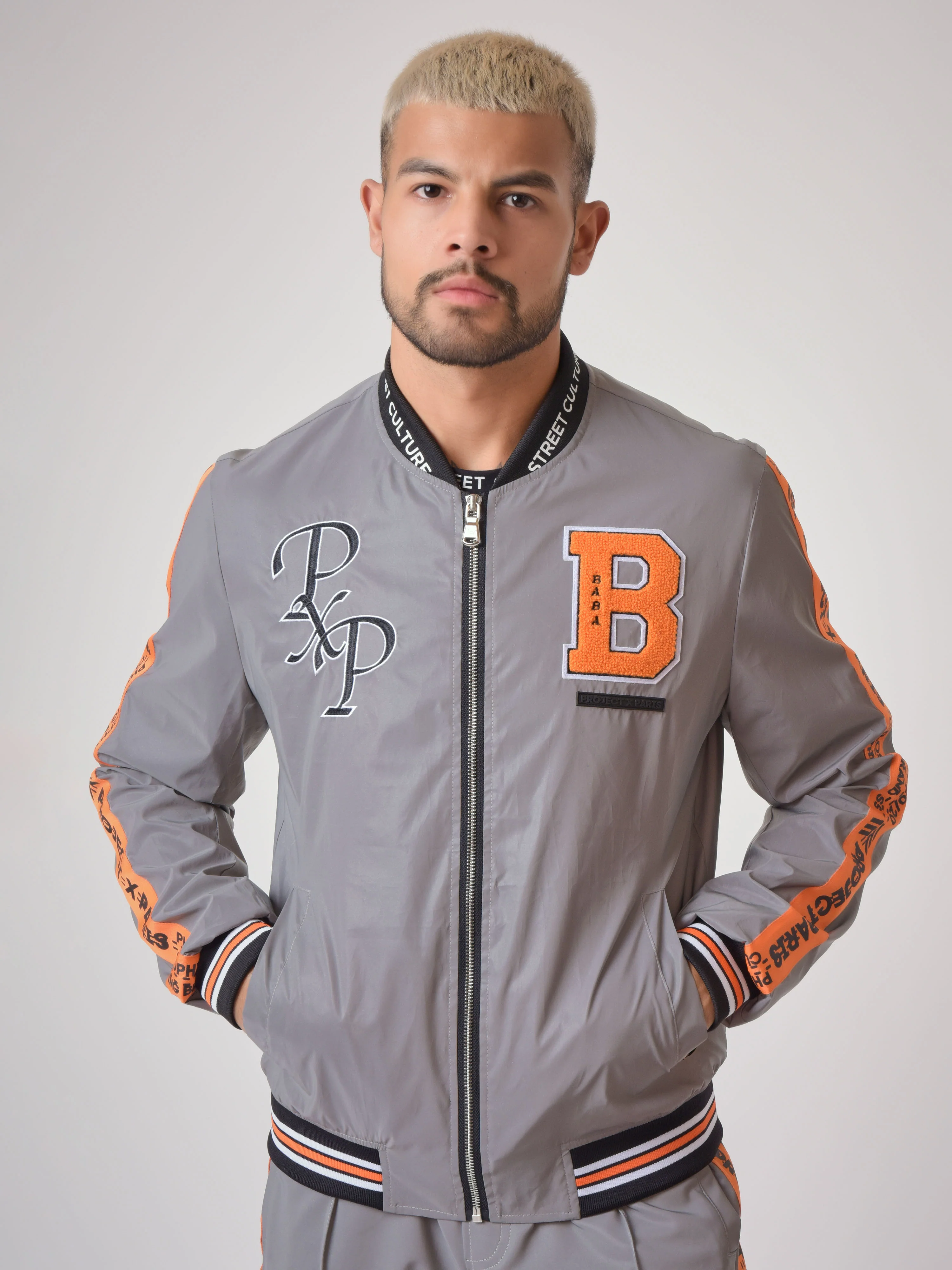 Veste col teddy Style baseball " Baba Collab" - Image 7