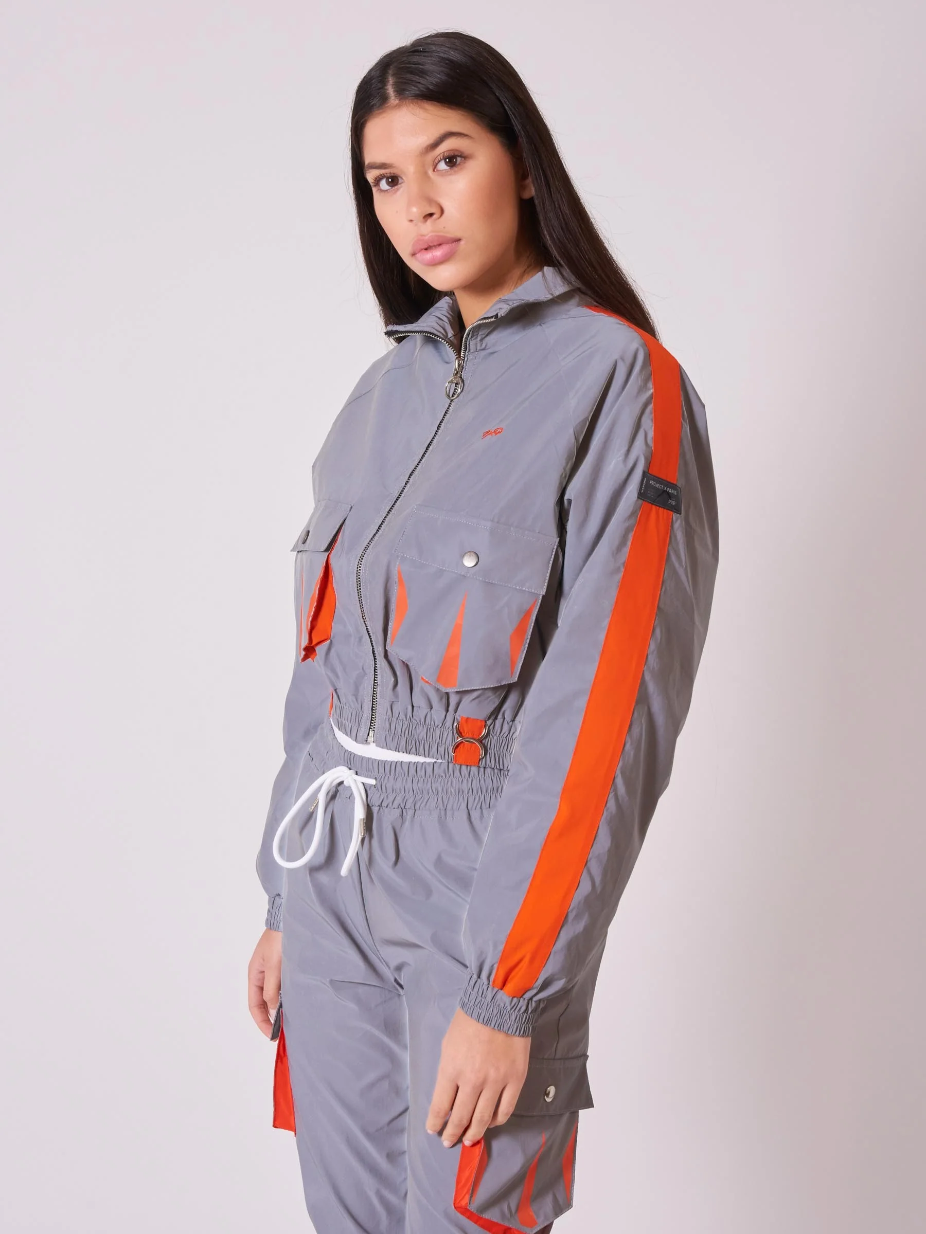 Veste courte poches oversize - Image 4