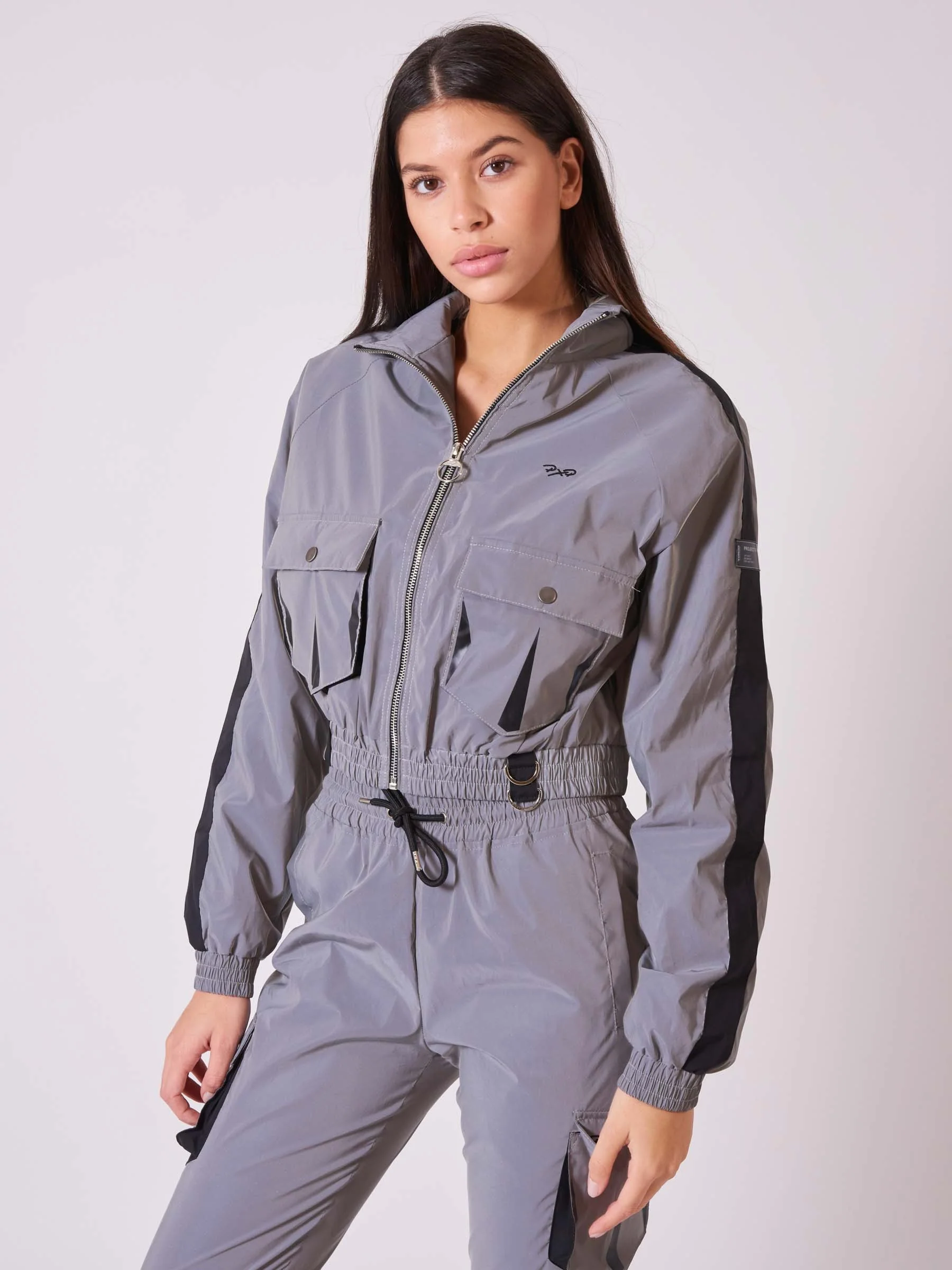 Veste courte poches oversize - Image 5