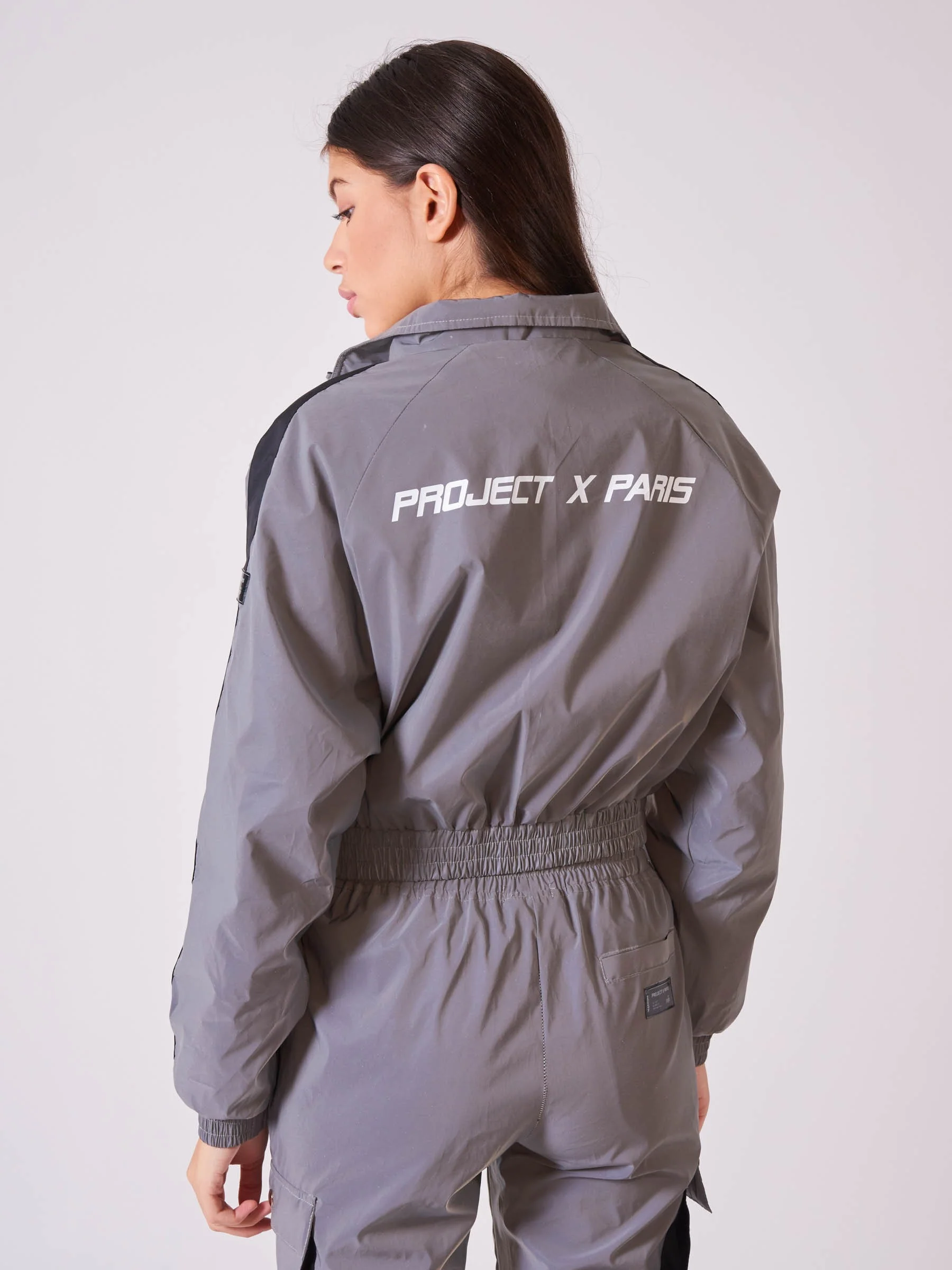 Veste courte poches oversize - Image 7