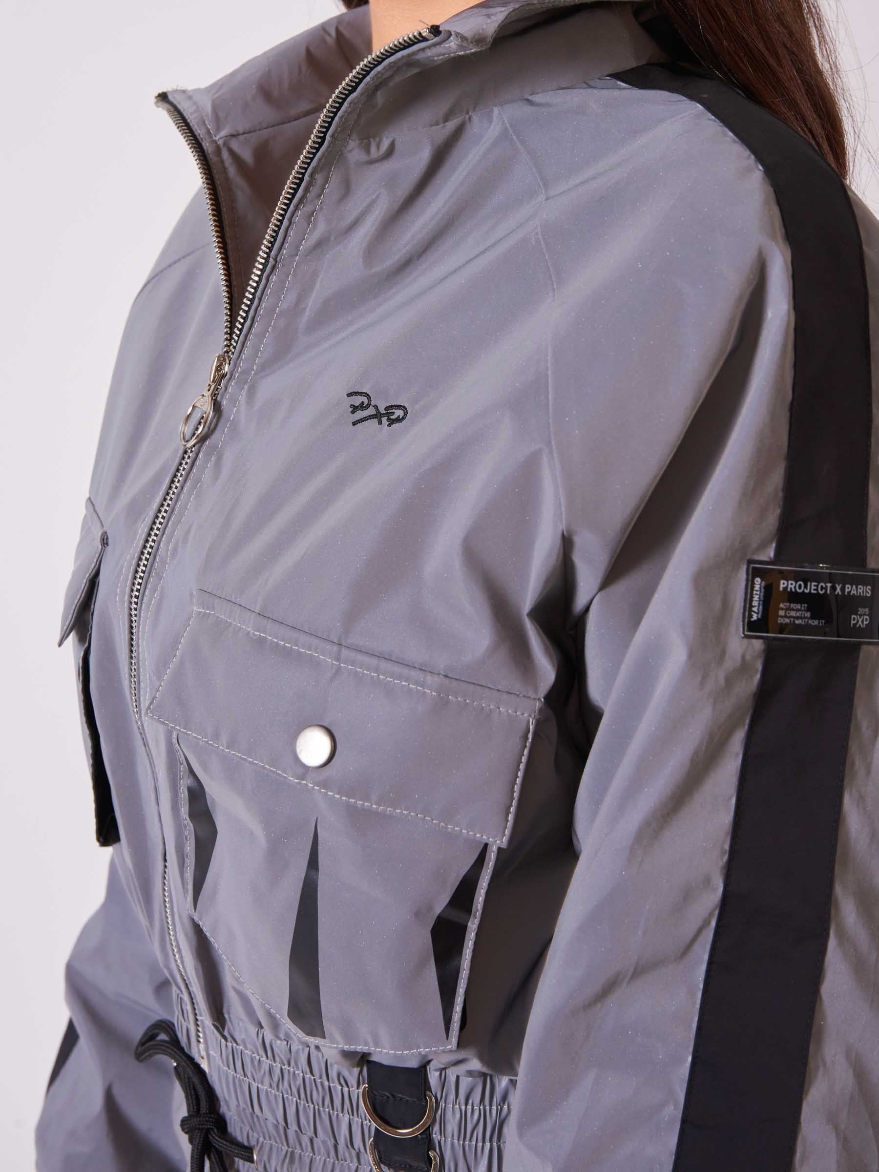 Veste courte poches oversize - Image 8