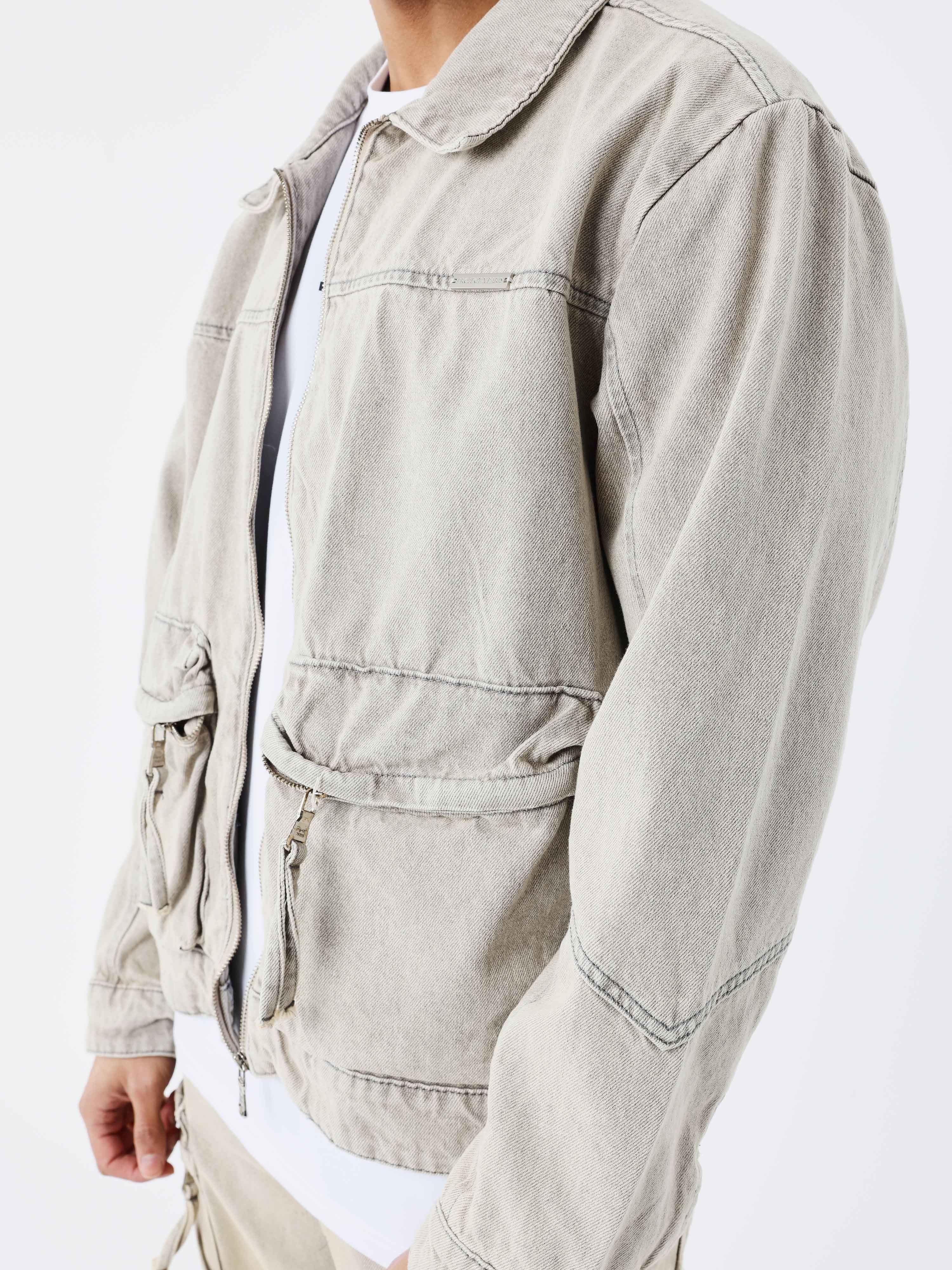 Veste en denim brute workwear - Image 3