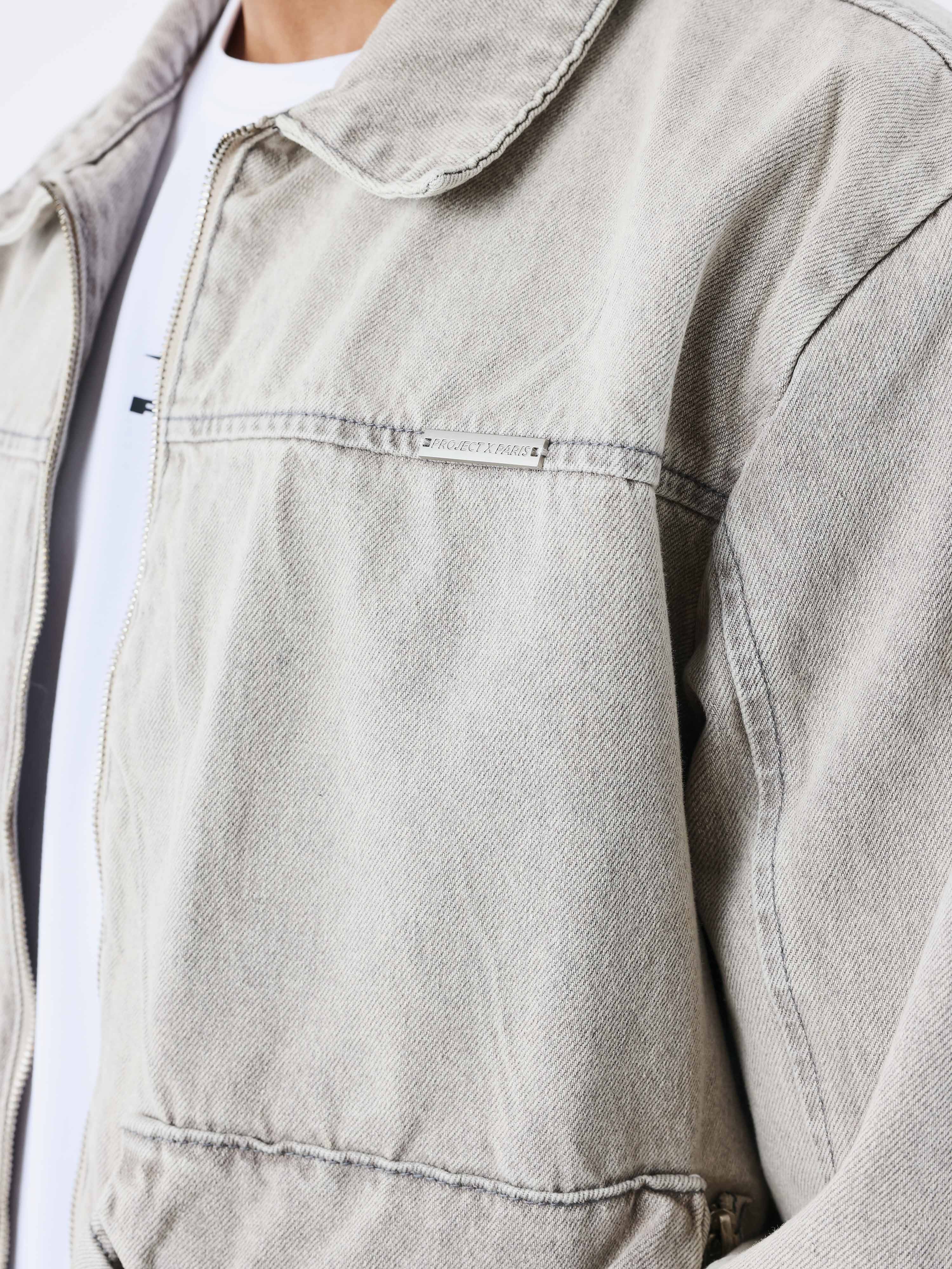 Veste en denim brute workwear - Image 4