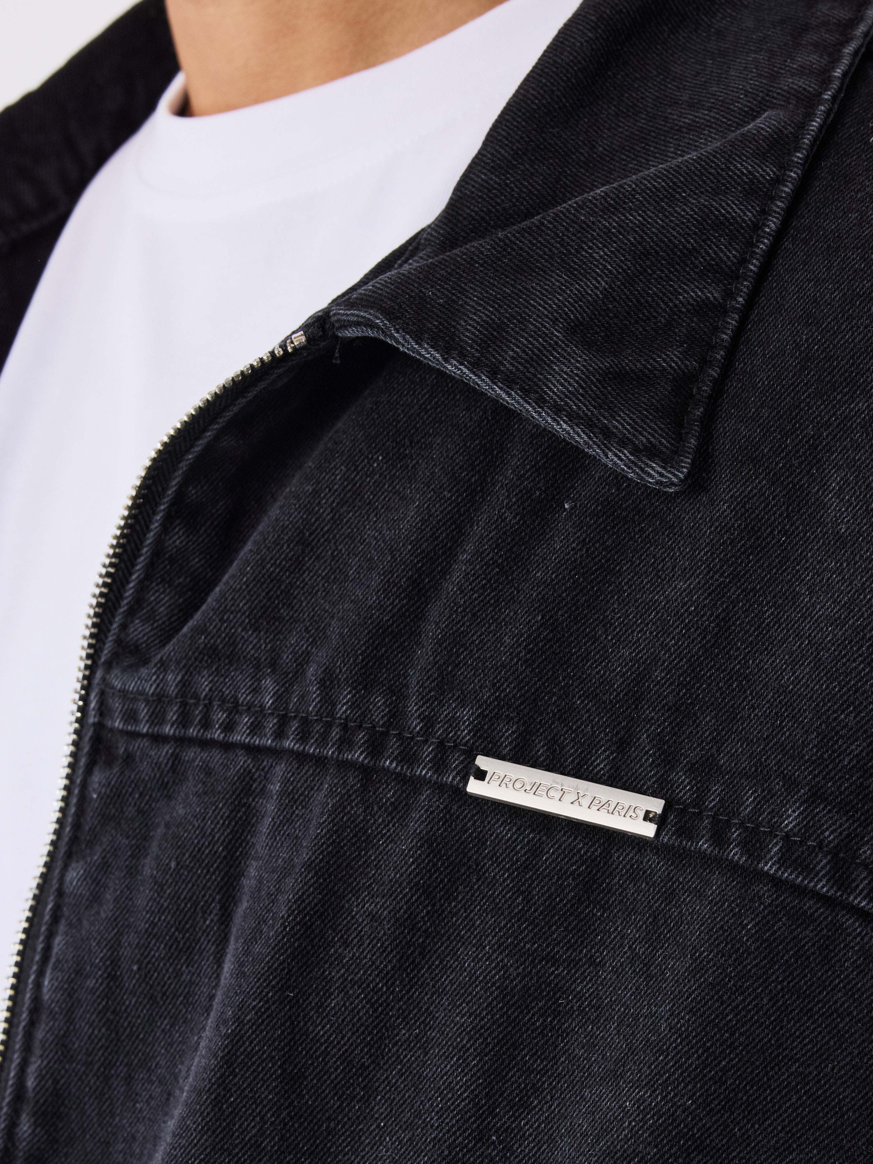 Veste en denim brute workwear - Image 4