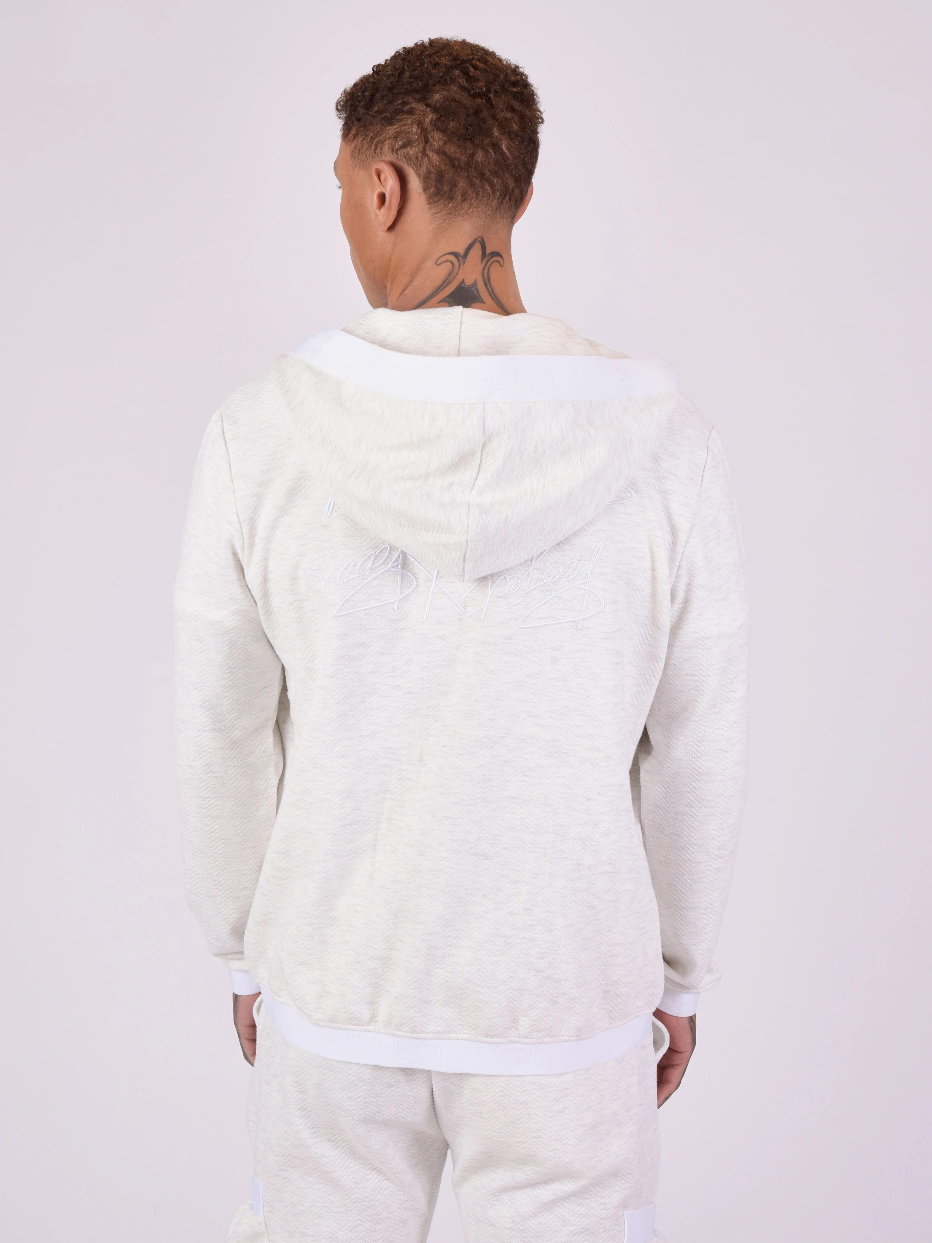Veste en tissus texturé et details élastique sport - Image 5