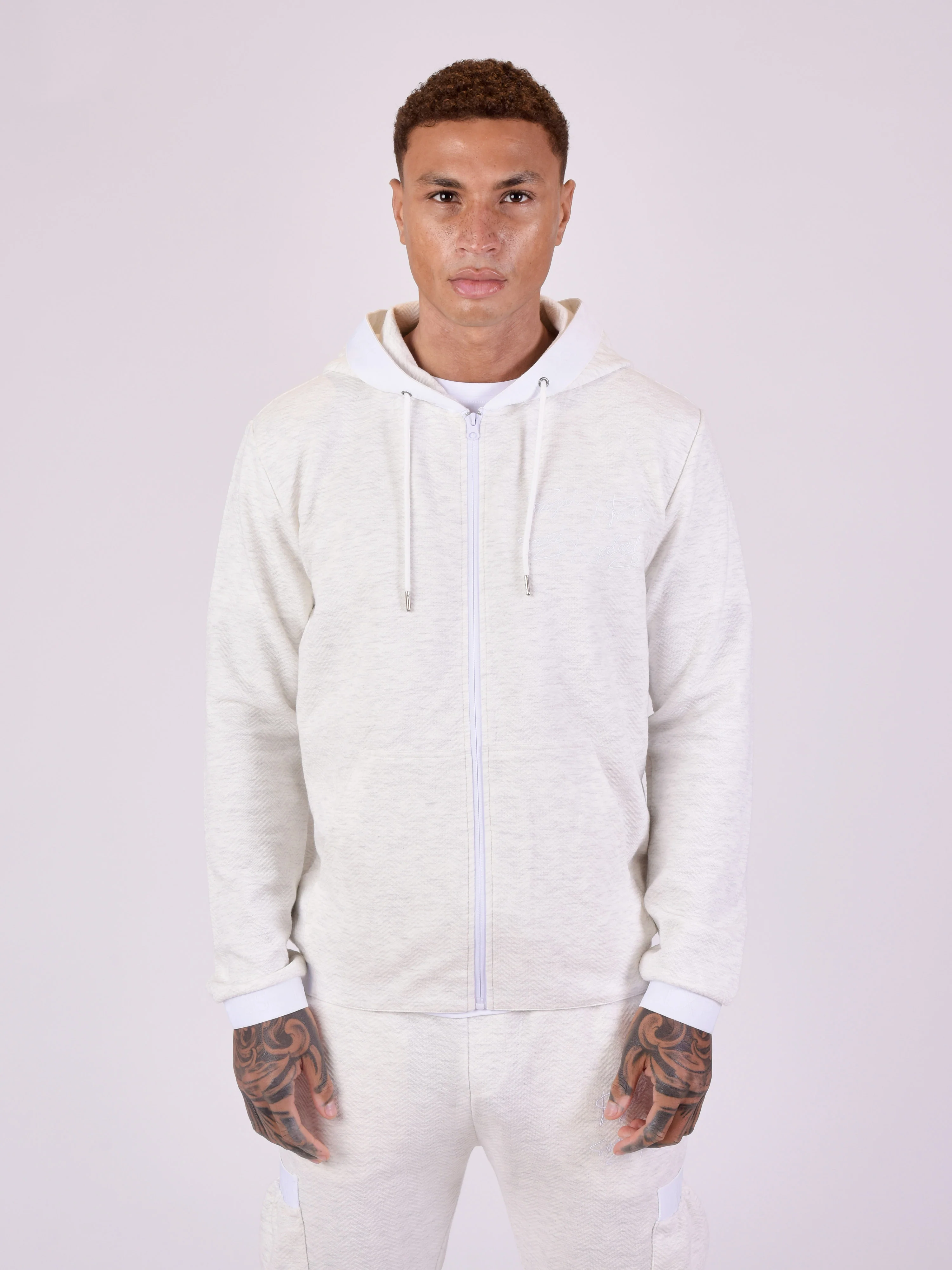 Veste en tissus texturé et details élastique sport - Image 7