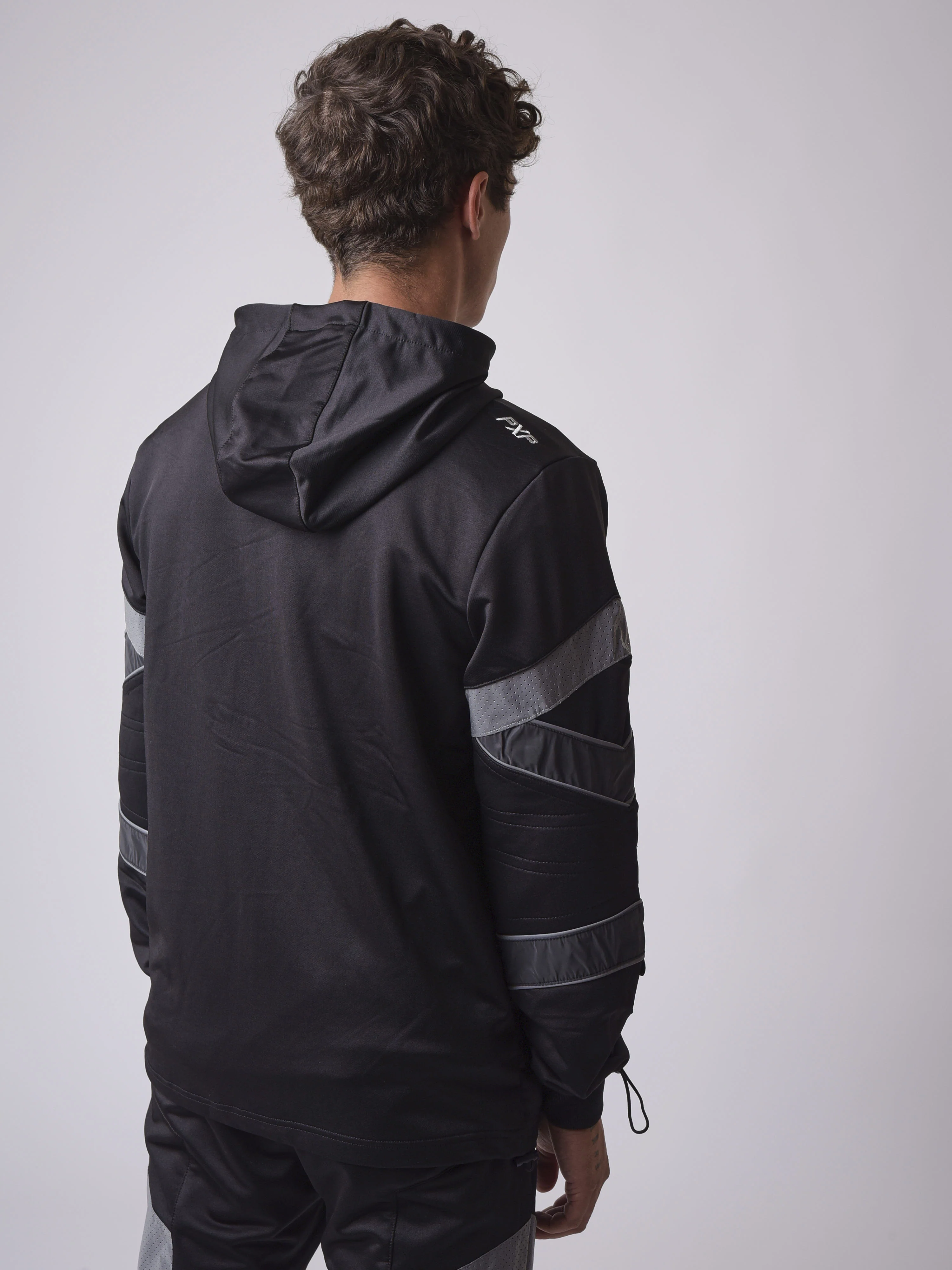 Veste mi-longue style biker réfléchissant - Image 6