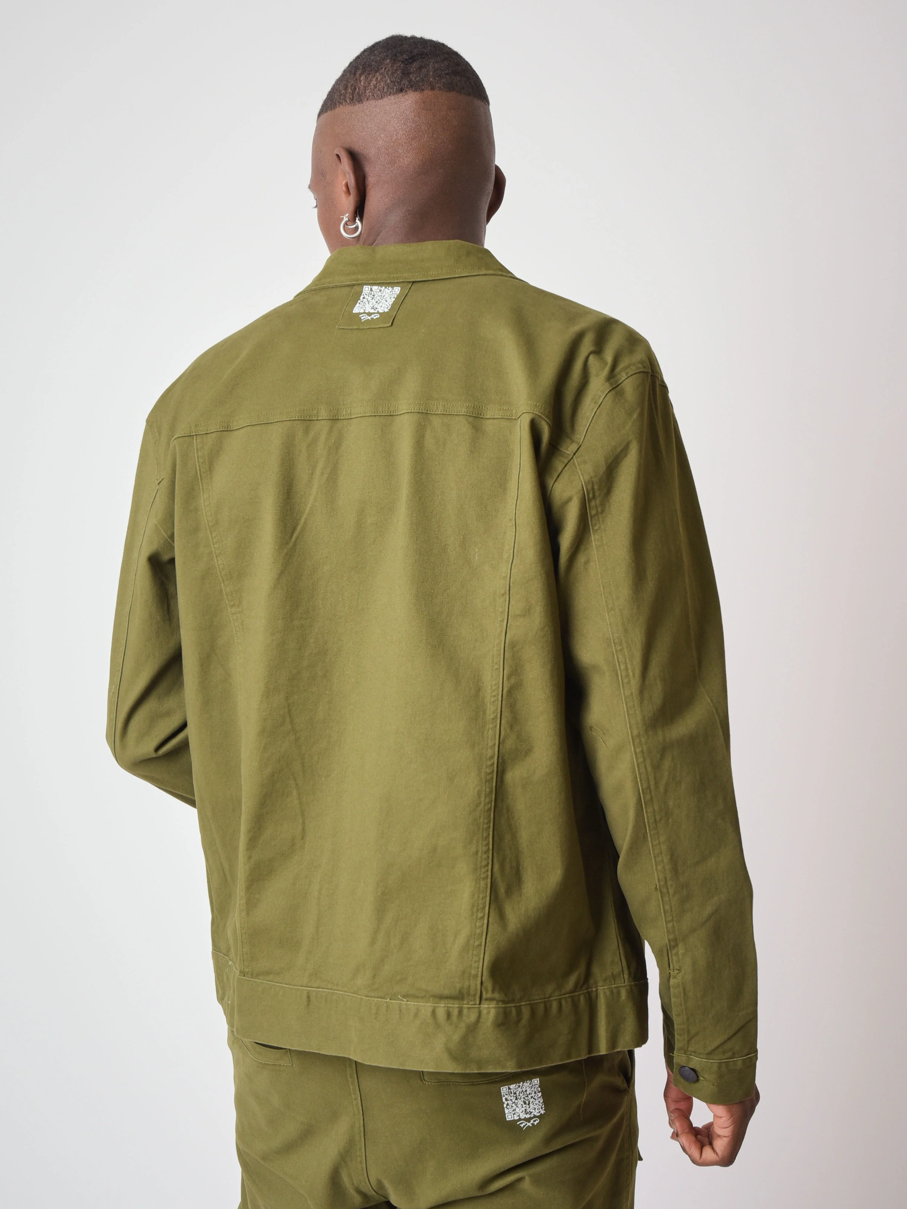 Veste poche transparente et clip - Image 4